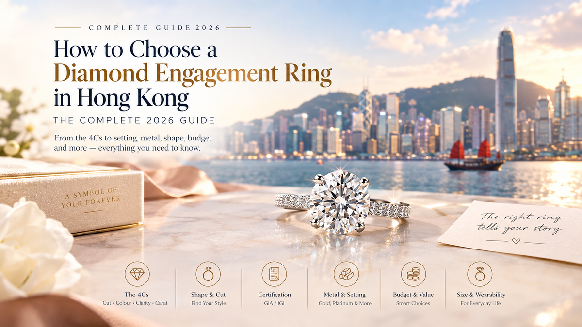 How to Choose a Diamond Engagement Ring in Hong Kong: The Complete 2026 Guide