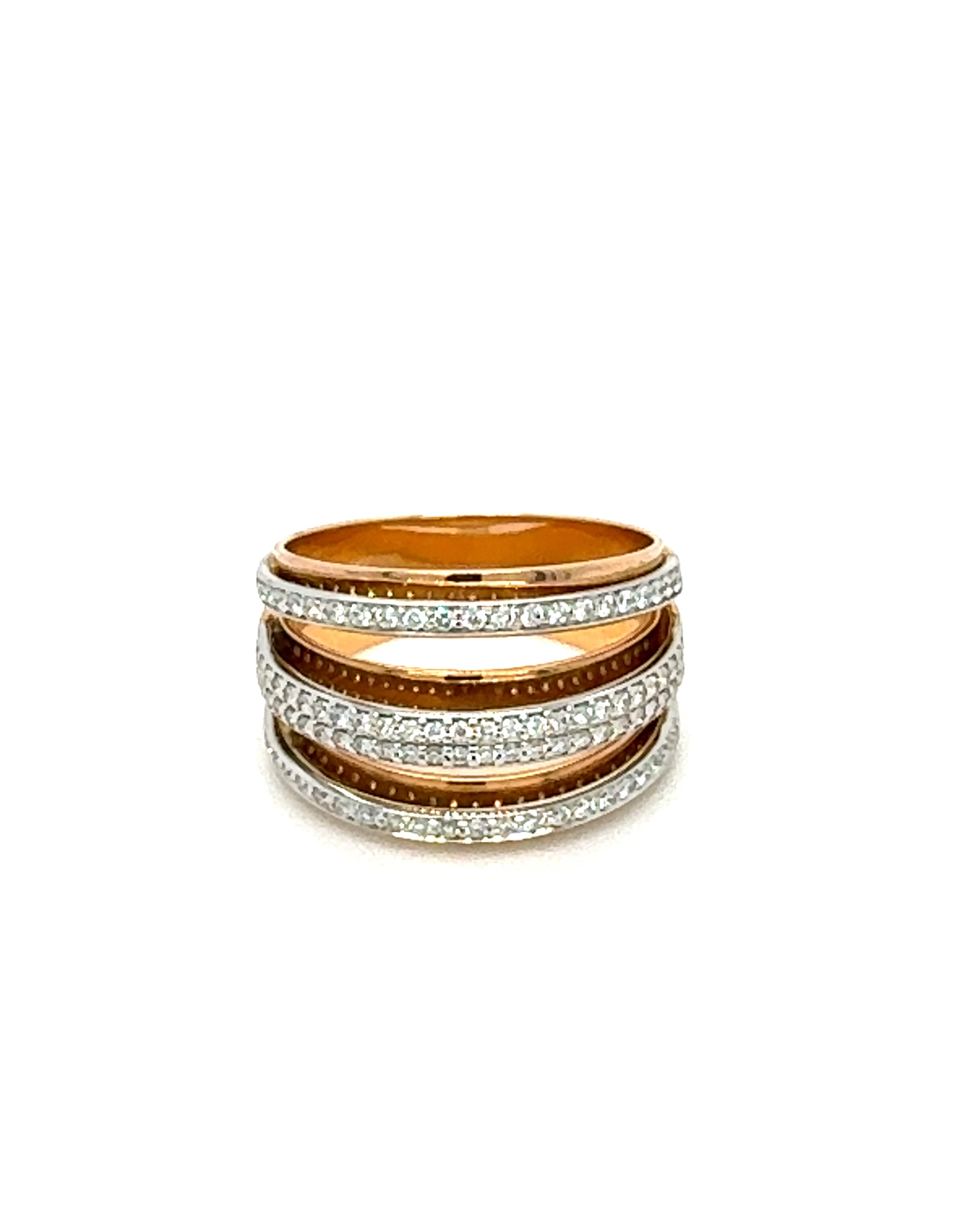 Cascading Sparkle Ring