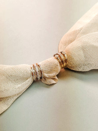 Cascading Sparkle Ring