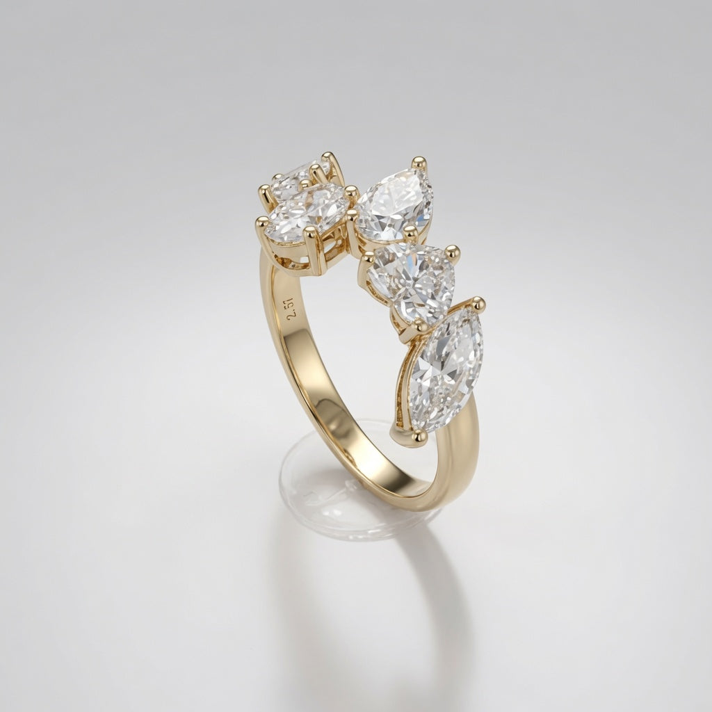 Trinity Radiance Diamond Ring