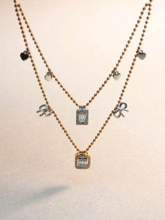 Bowknot Charm Necklace
