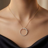 Celestial Cascade Diamond Pendant