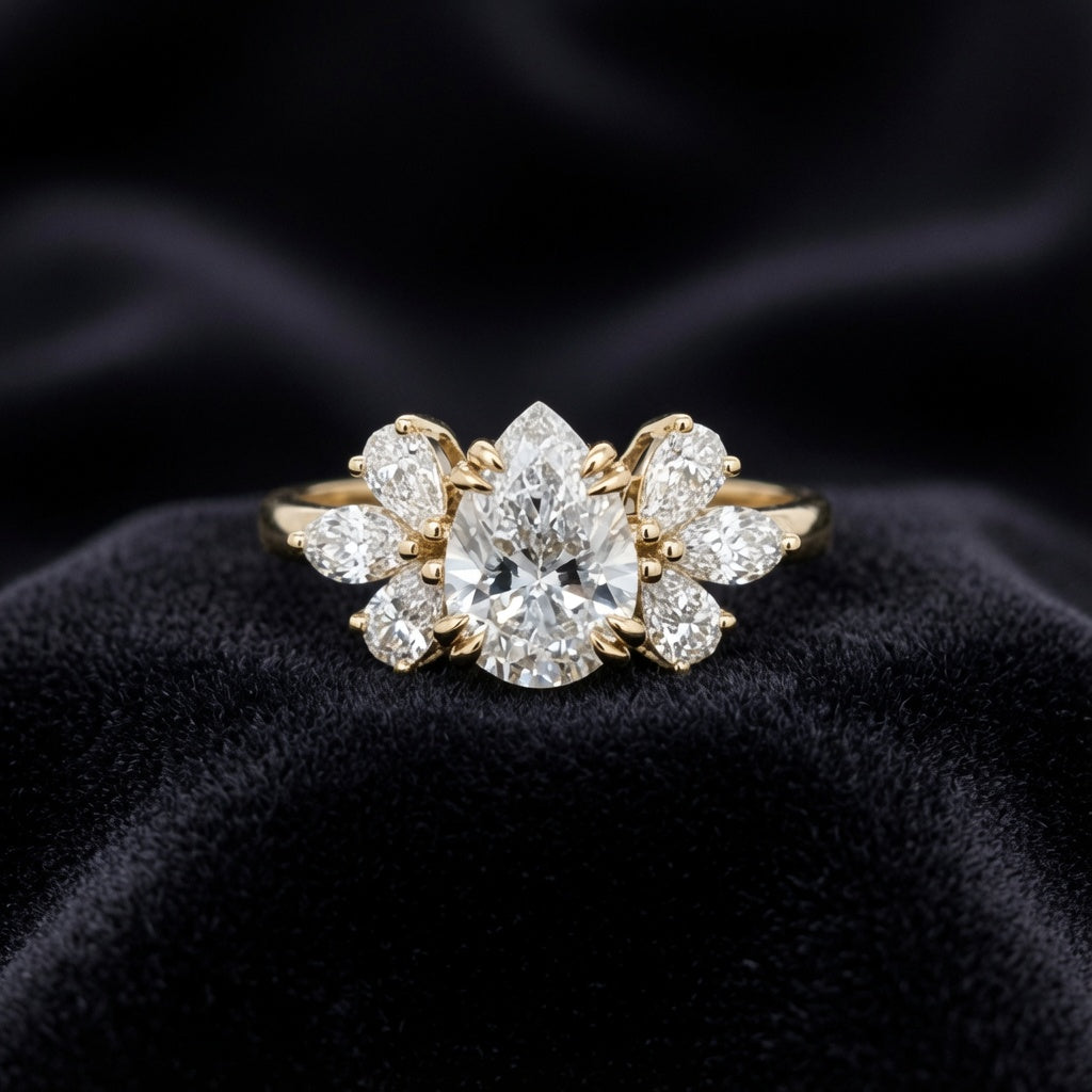Pear Brilliance Diamond Ring