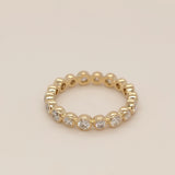 18k Round Diamond Elegance Ring