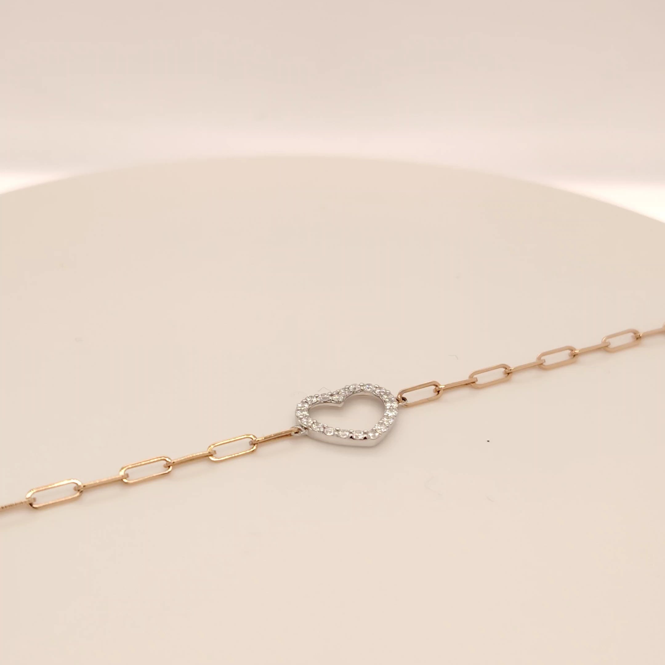 Radiant Heart Glow Bracelet