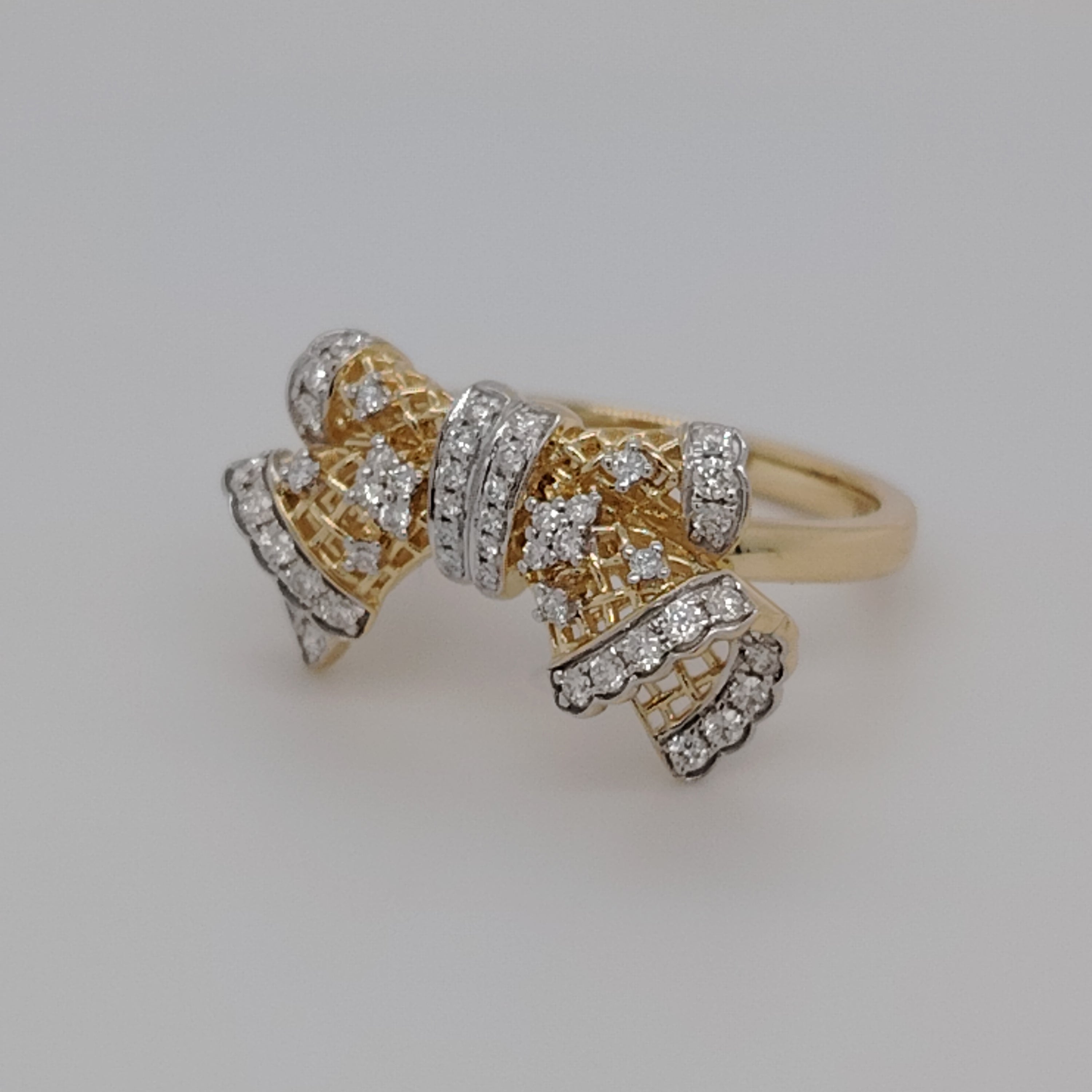 Bowtie Diamond Ring
