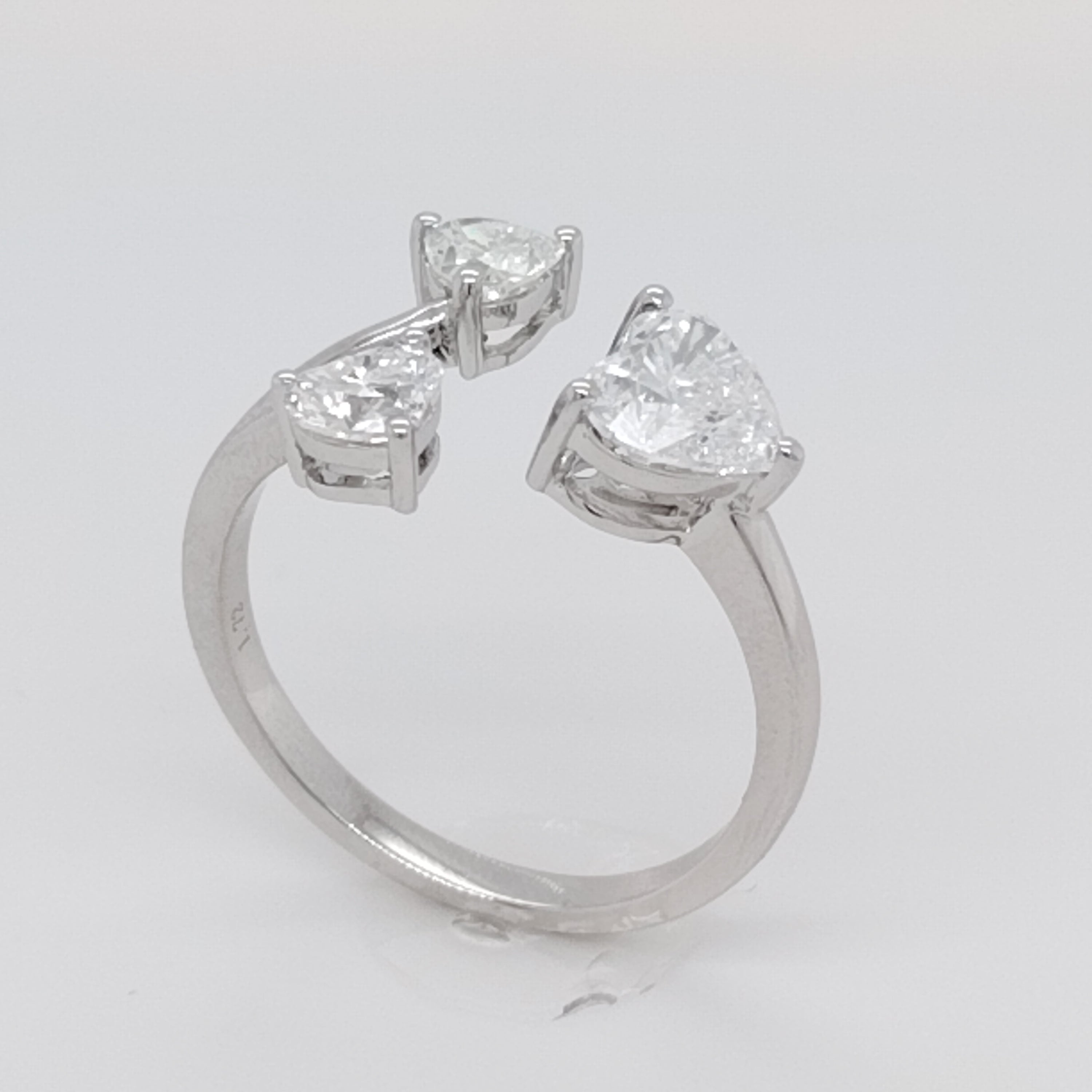 Classic White Gold Diamond Ring