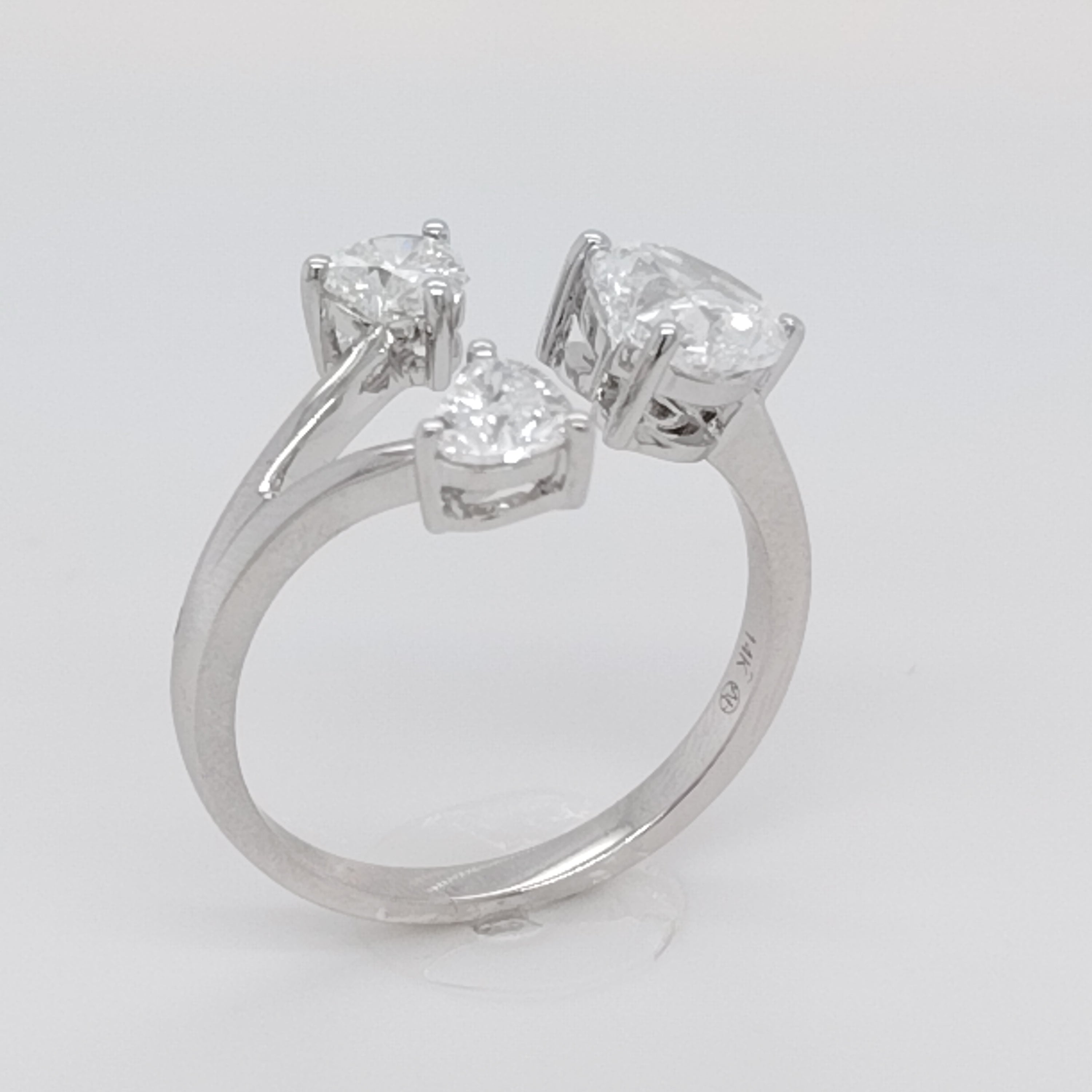 Classic White Gold Diamond Ring