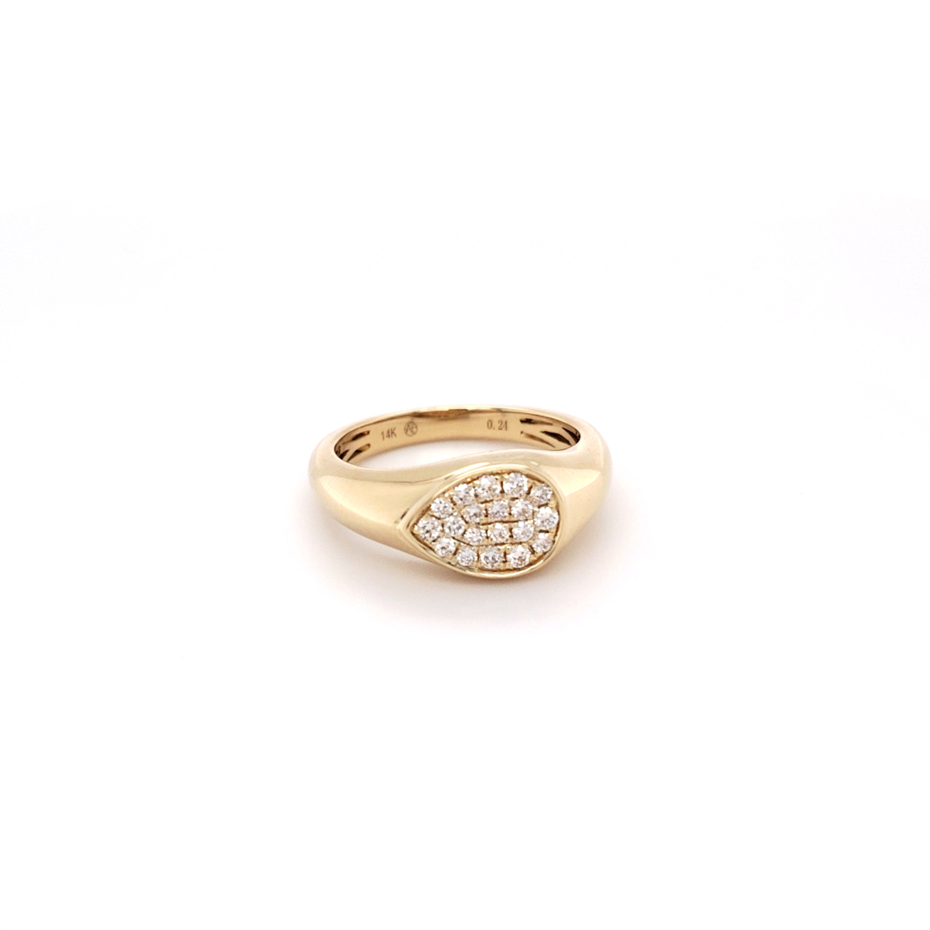 Golden Aura Diamond Ring