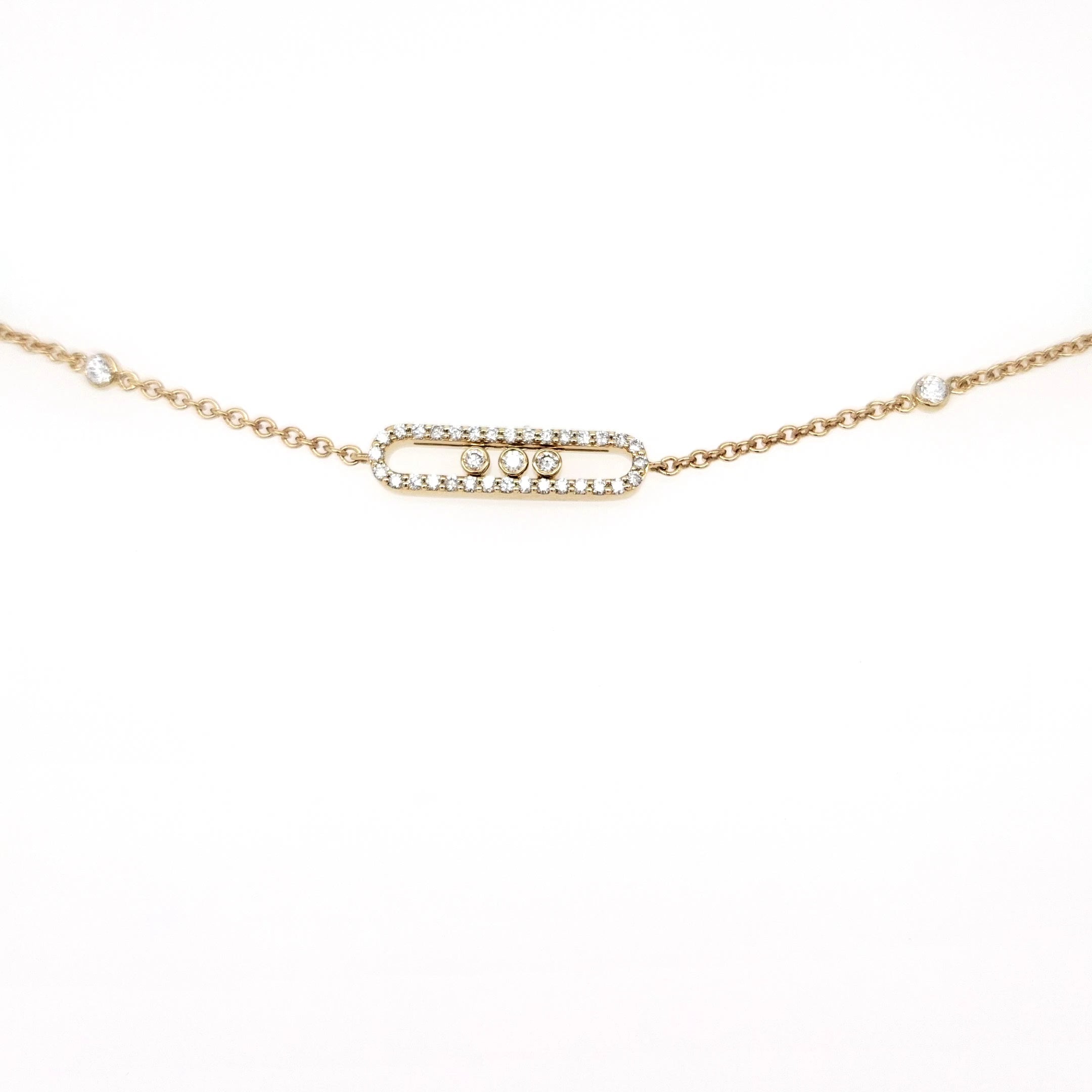 Rectangle Link Bracelet