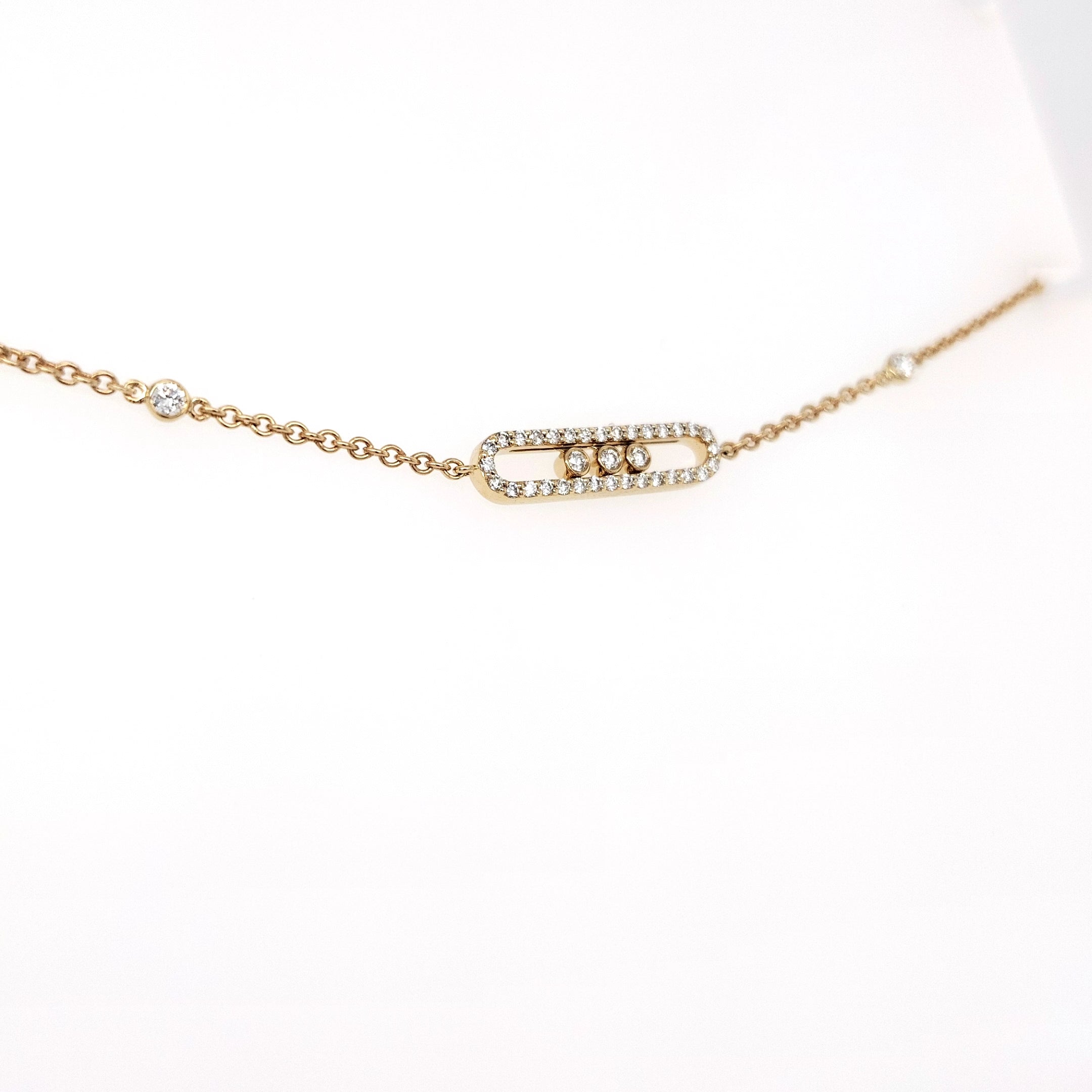 Rectangle Link Bracelet