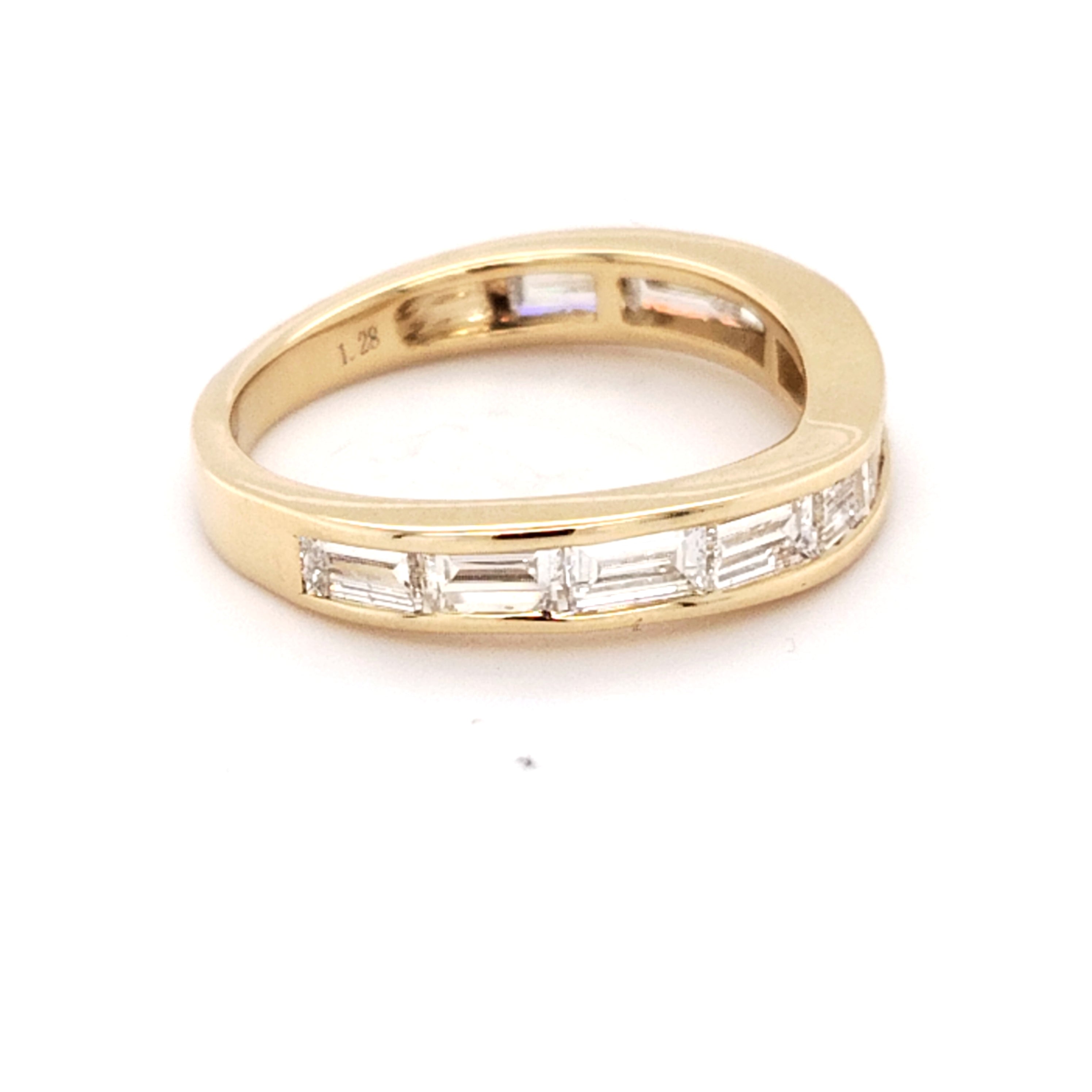Signature Baguette Diamond Band