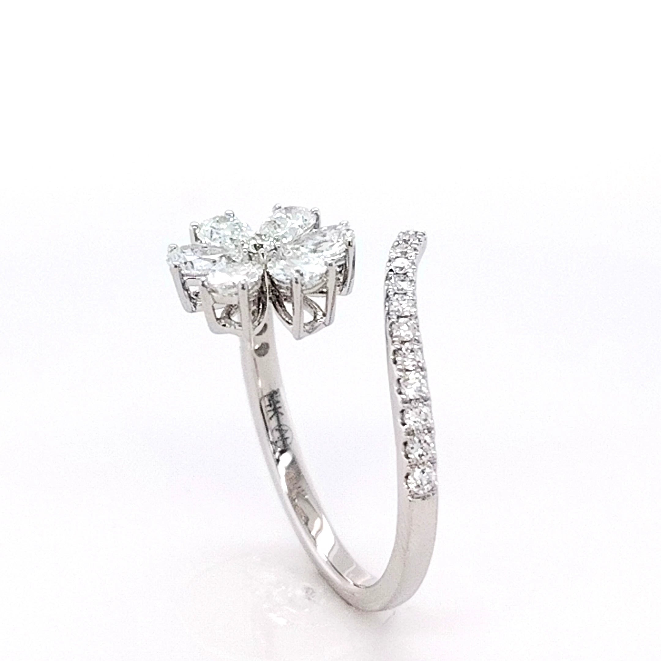Blooming Elegance Diamond Ring