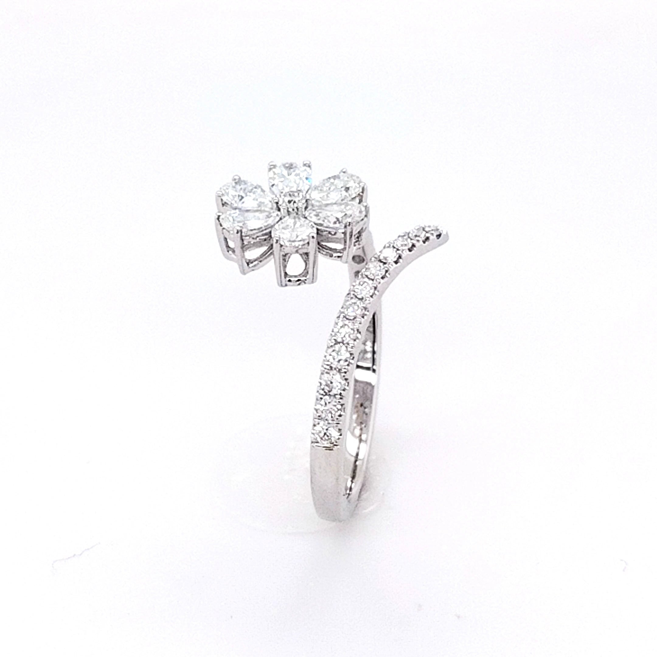 Blooming Elegance Diamond Ring