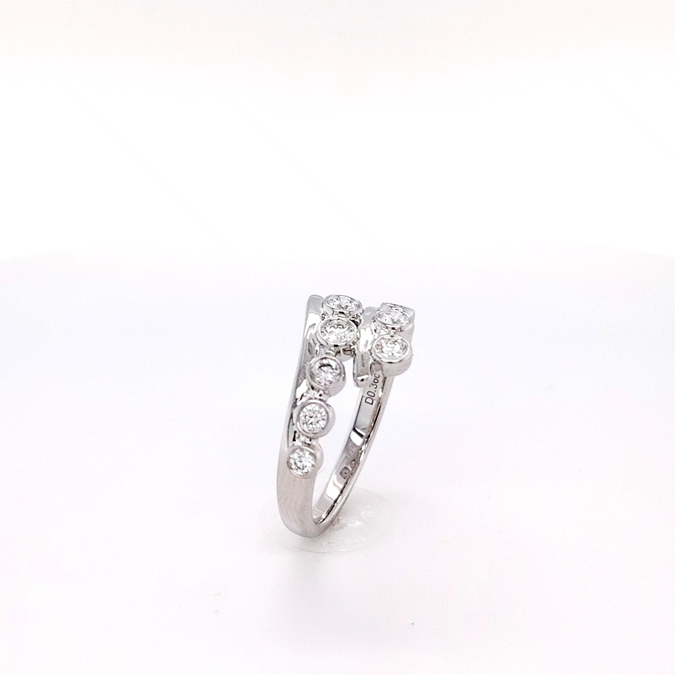 Diamond Orbit Ring