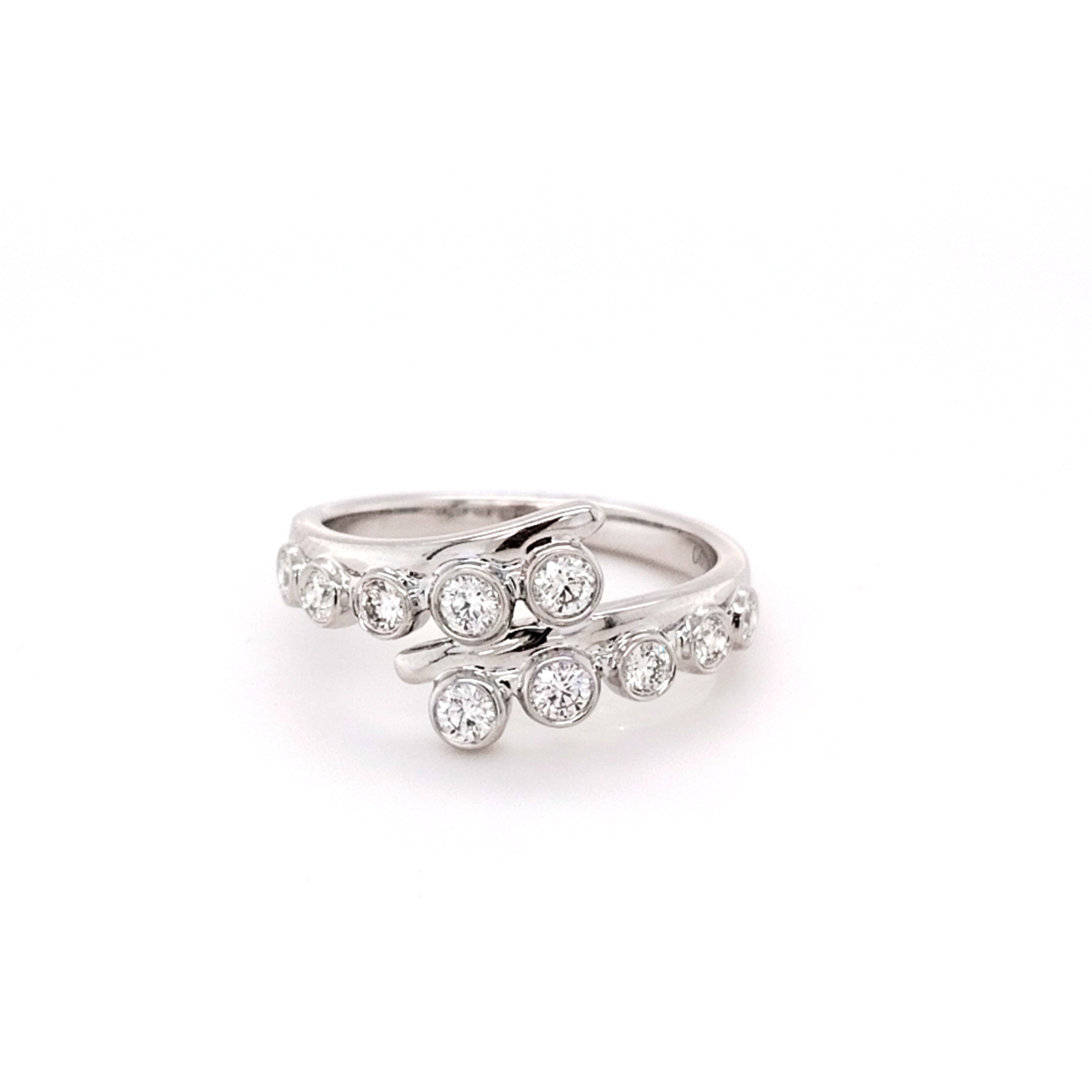 Diamond Orbit Ring