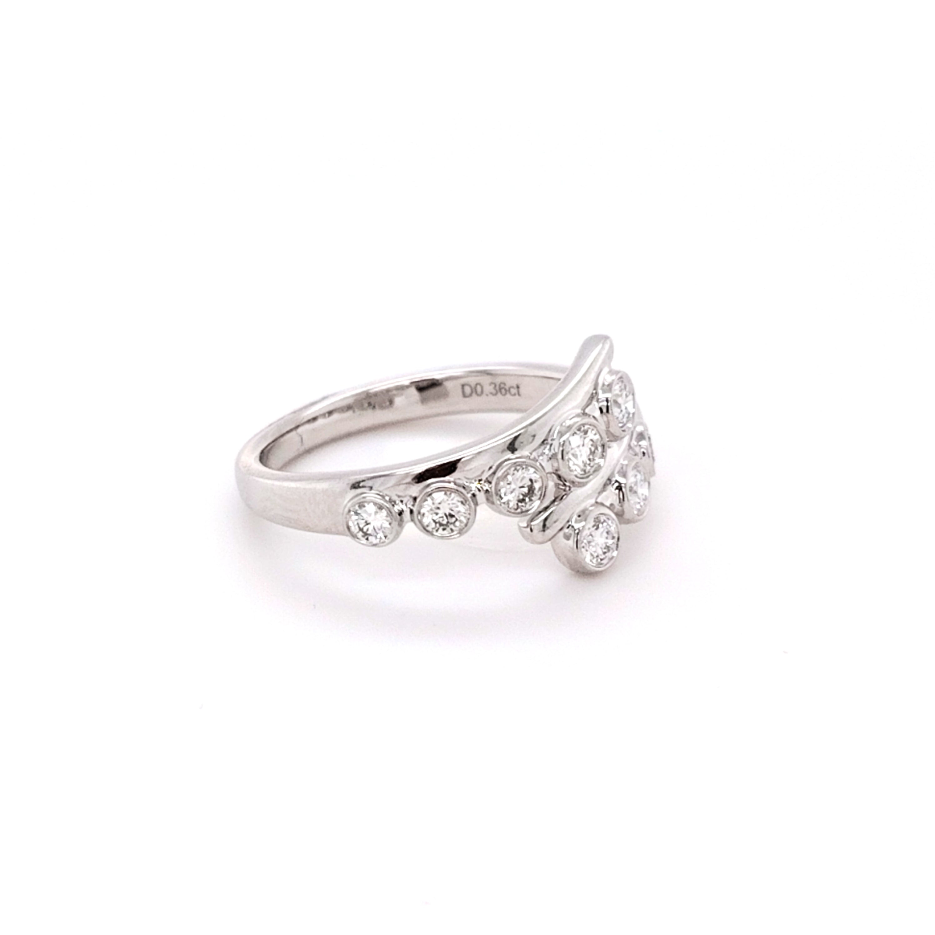 Diamond Orbit Ring