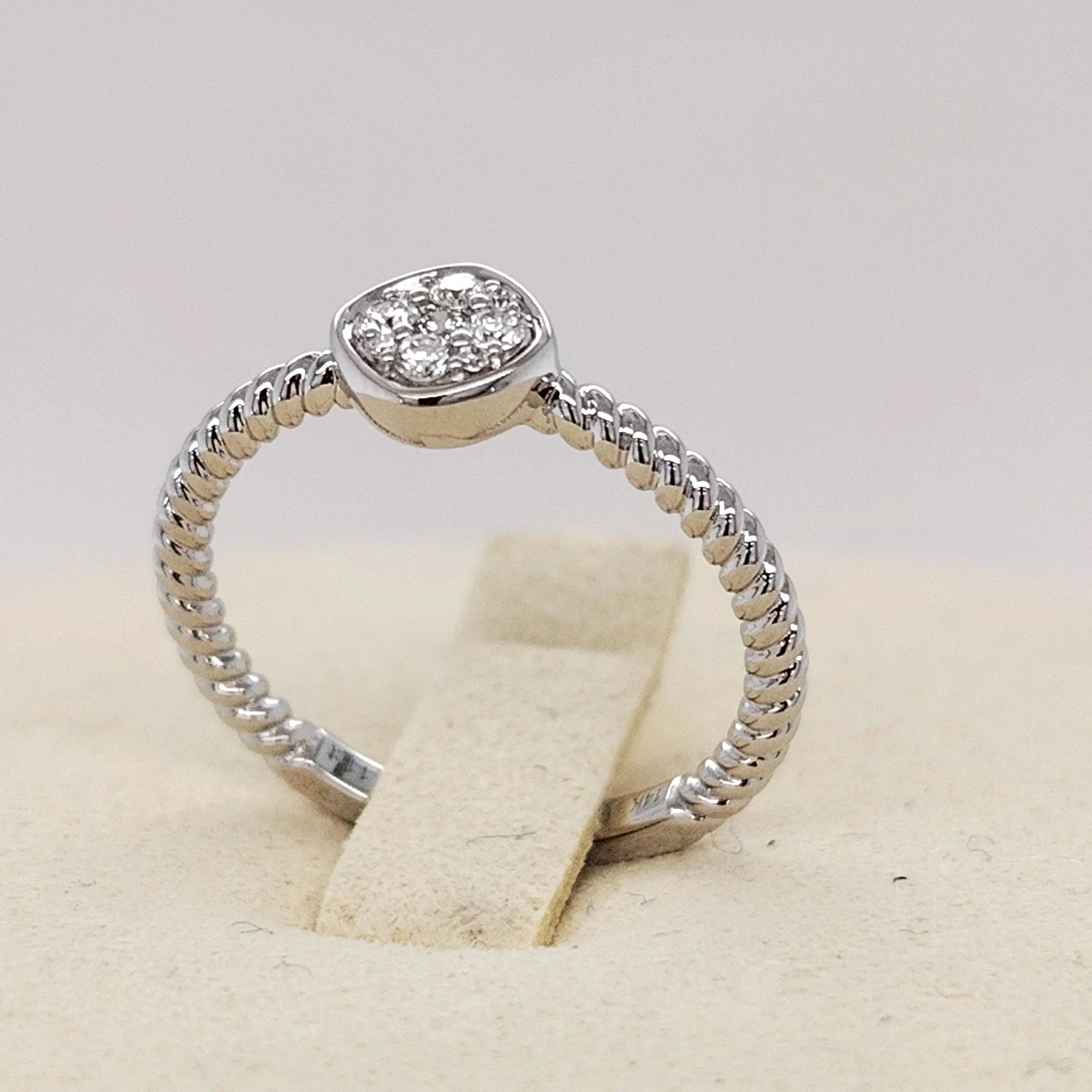 Timeless Rope Diamond Ring