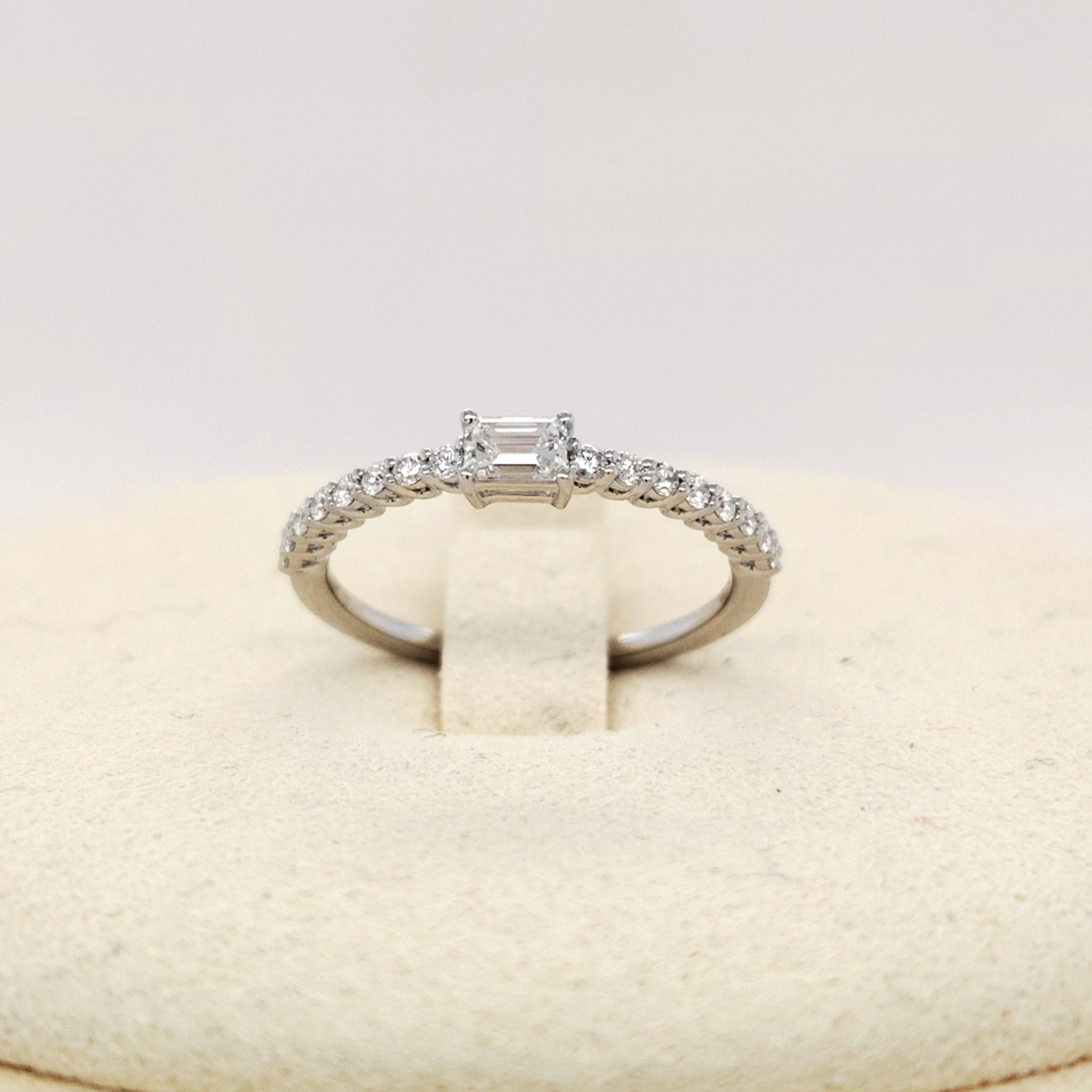 Eternal Grace Emerald-Cut Ring