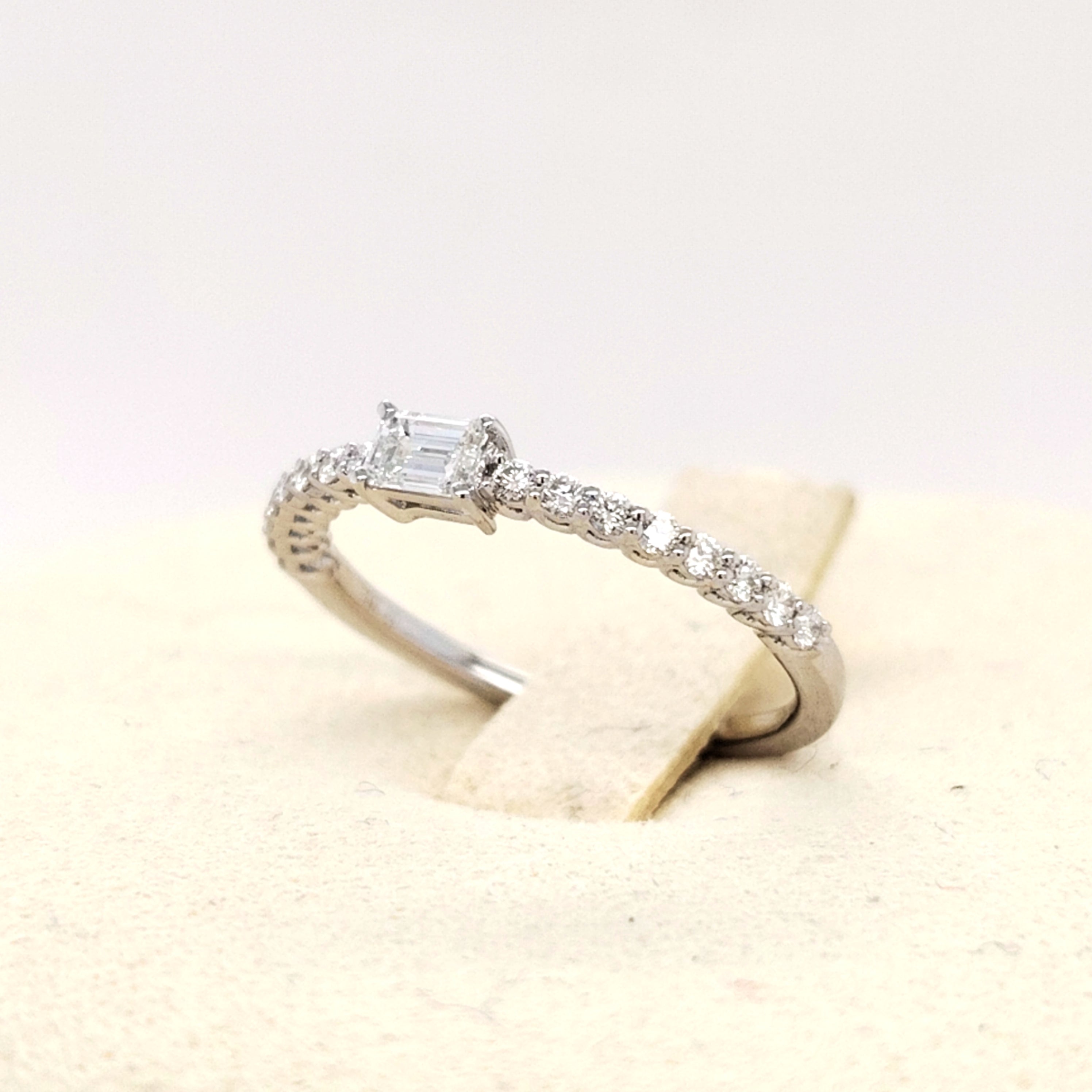 Eternal Grace Emerald-Cut Ring