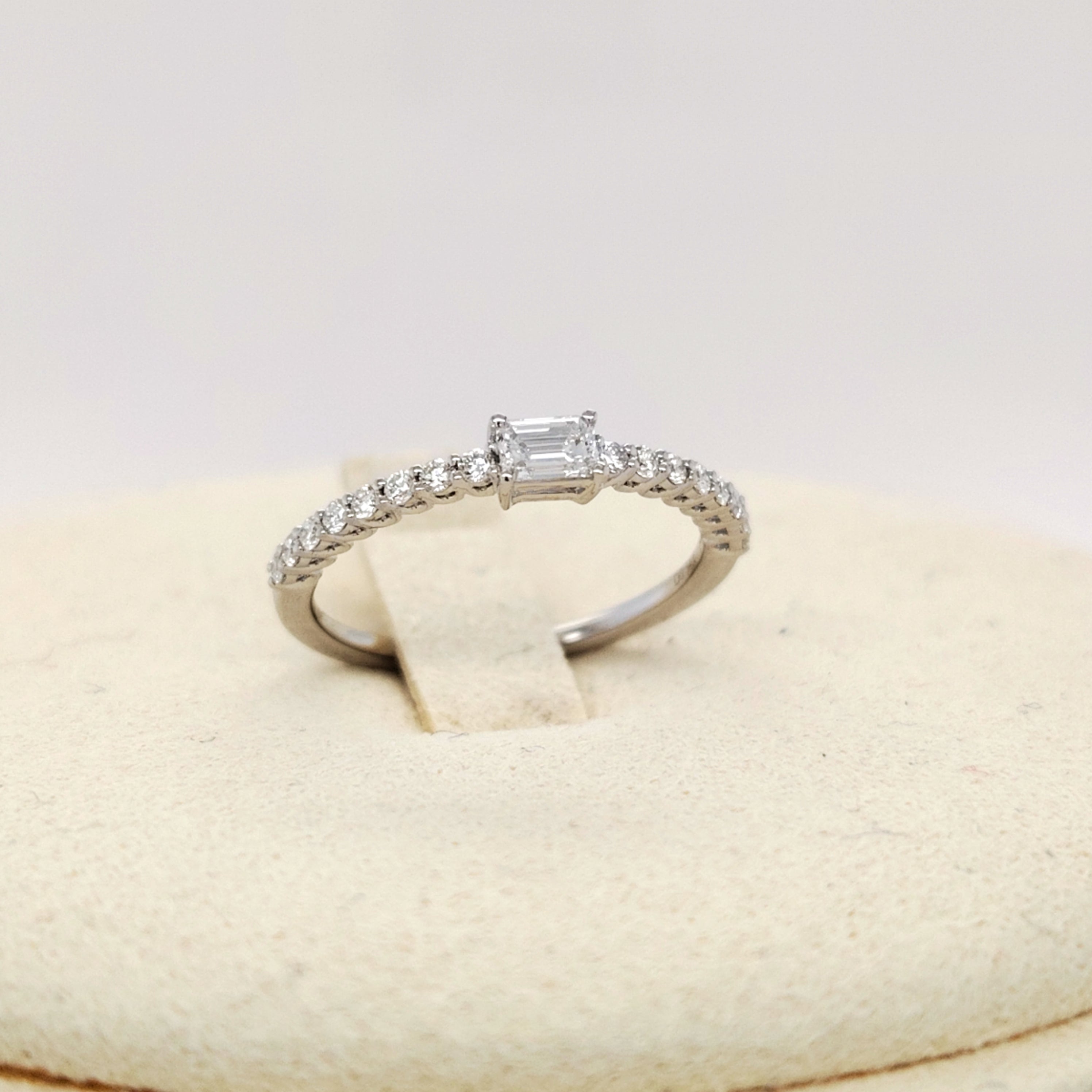 Eternal Grace Emerald-Cut Ring