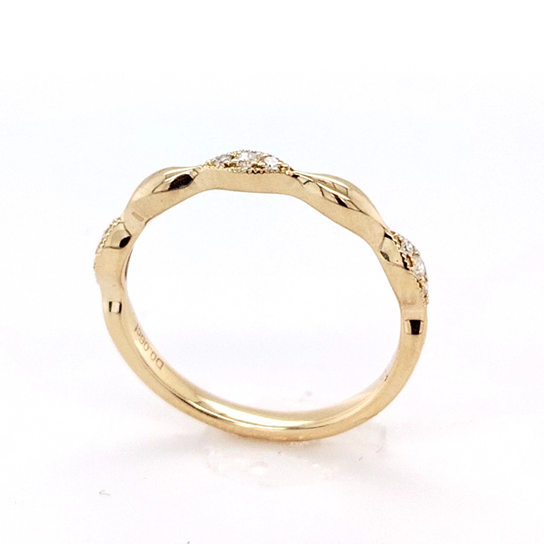 Infinity Twist Diamond Ring