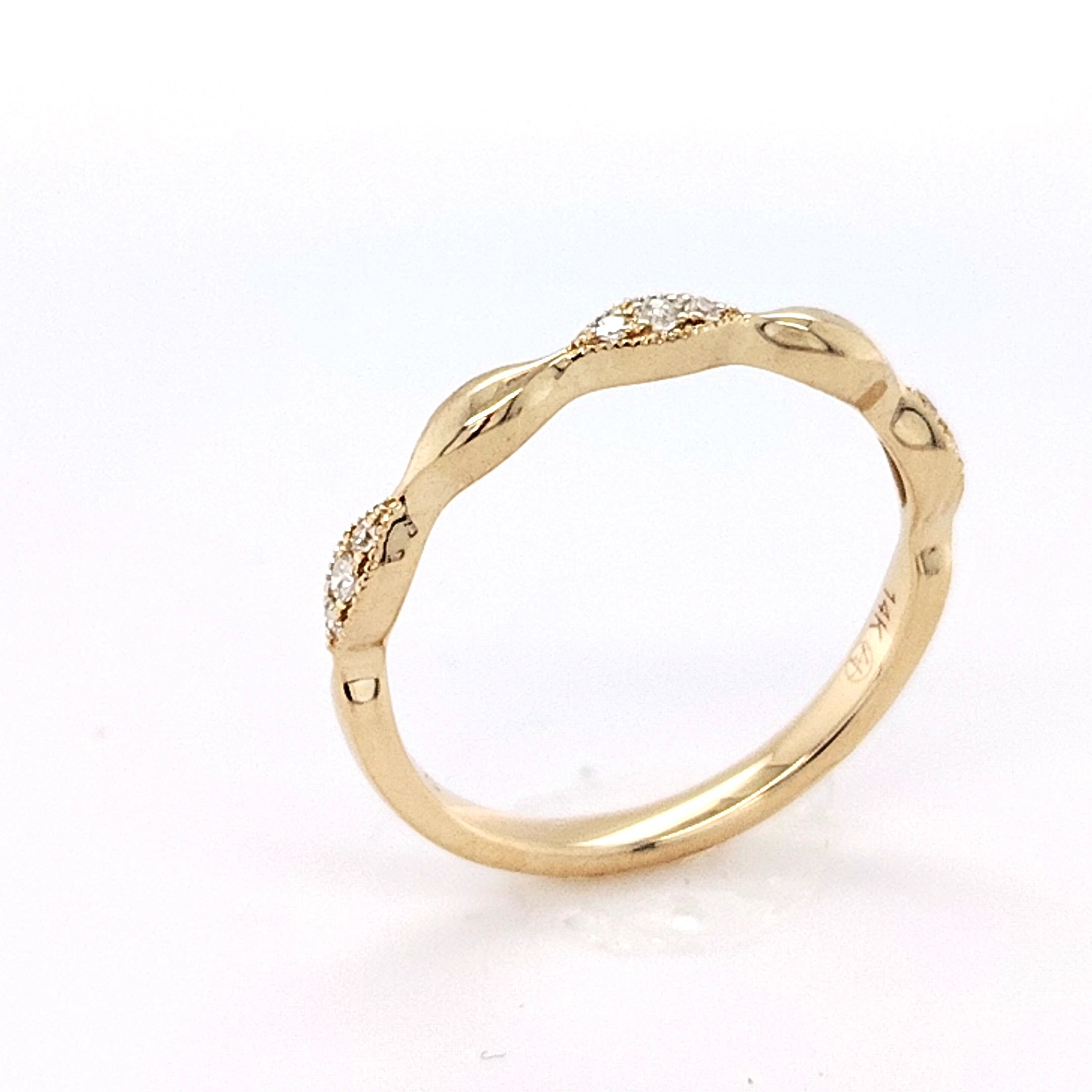 Infinity Twist Diamond Ring