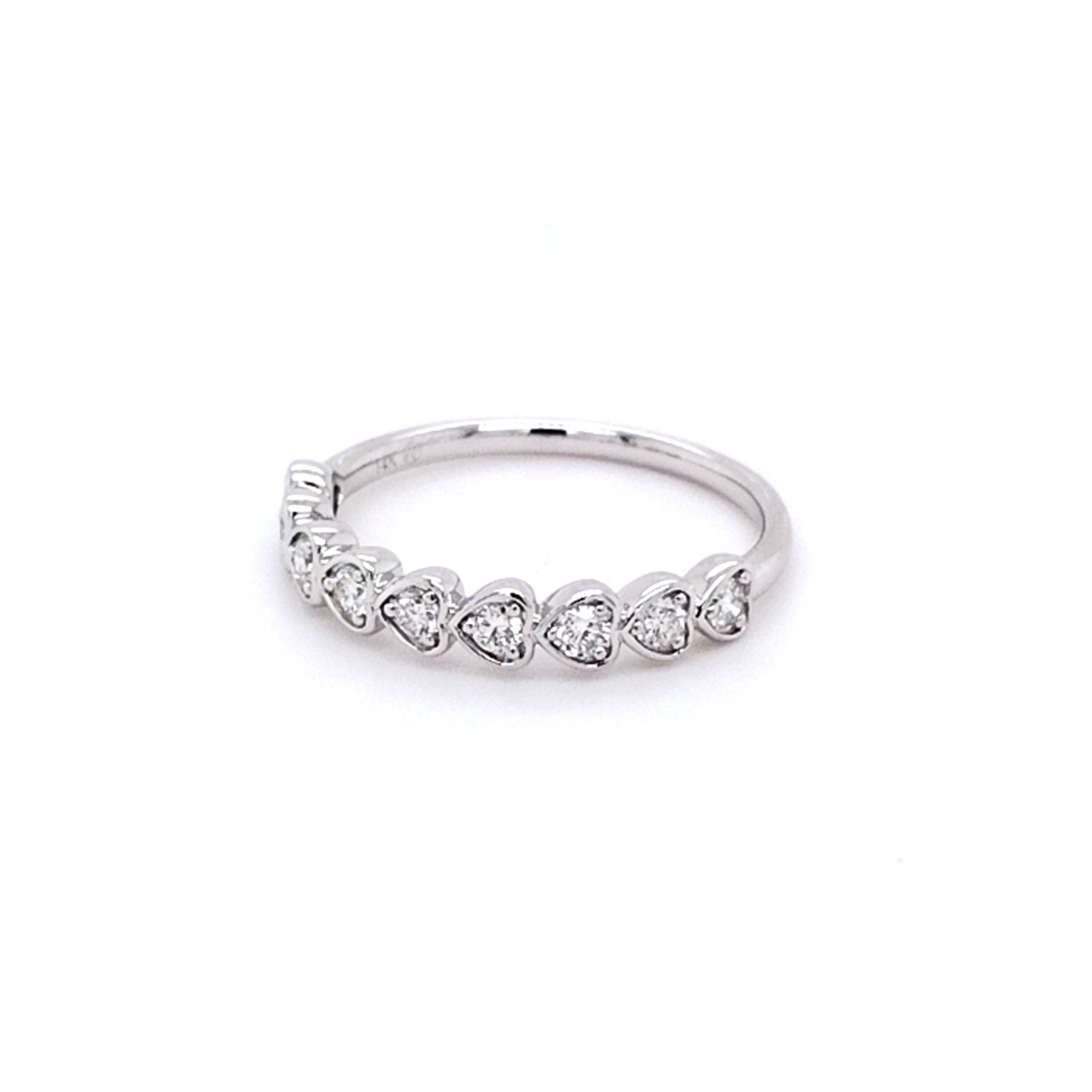 Beloved Hearts Diamond Ring