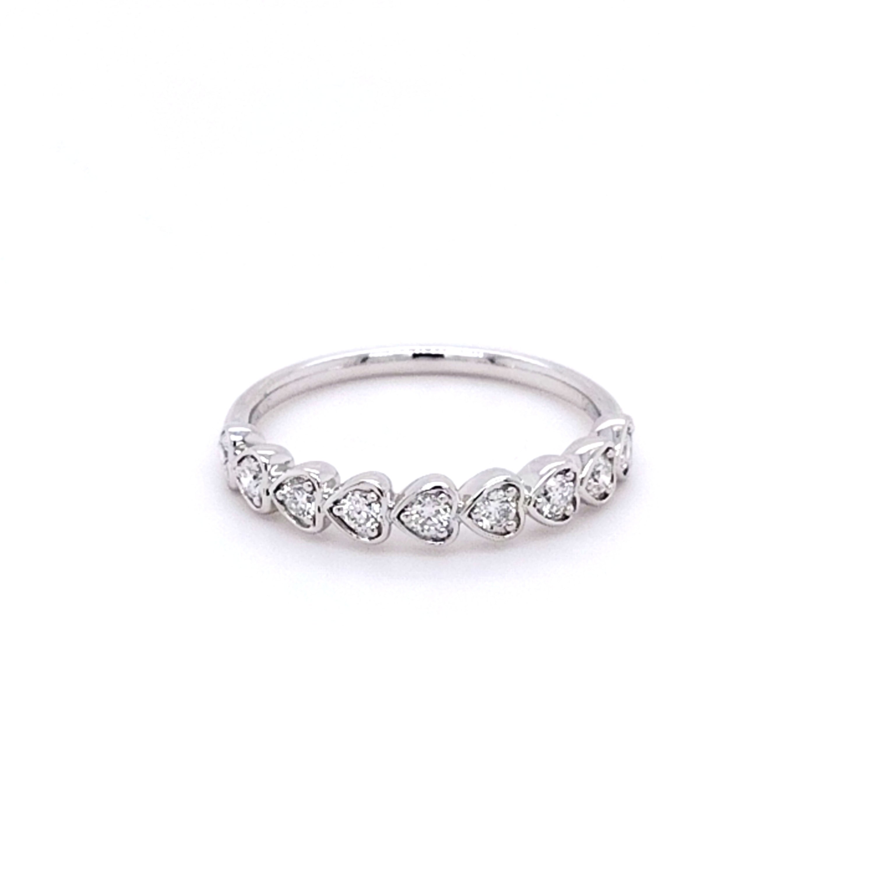 Beloved Hearts Diamond Ring