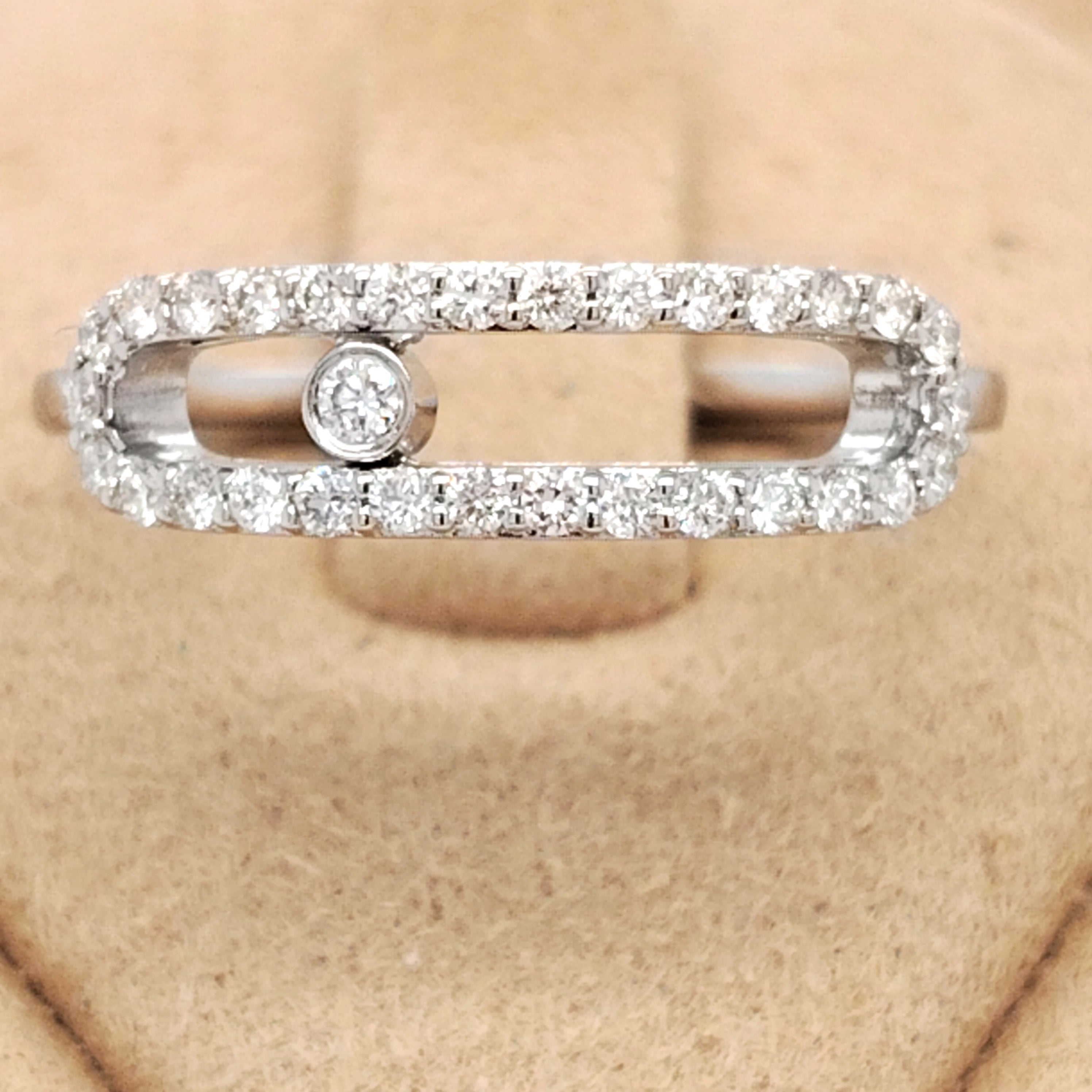 Timeless Sliding Diamond Ring