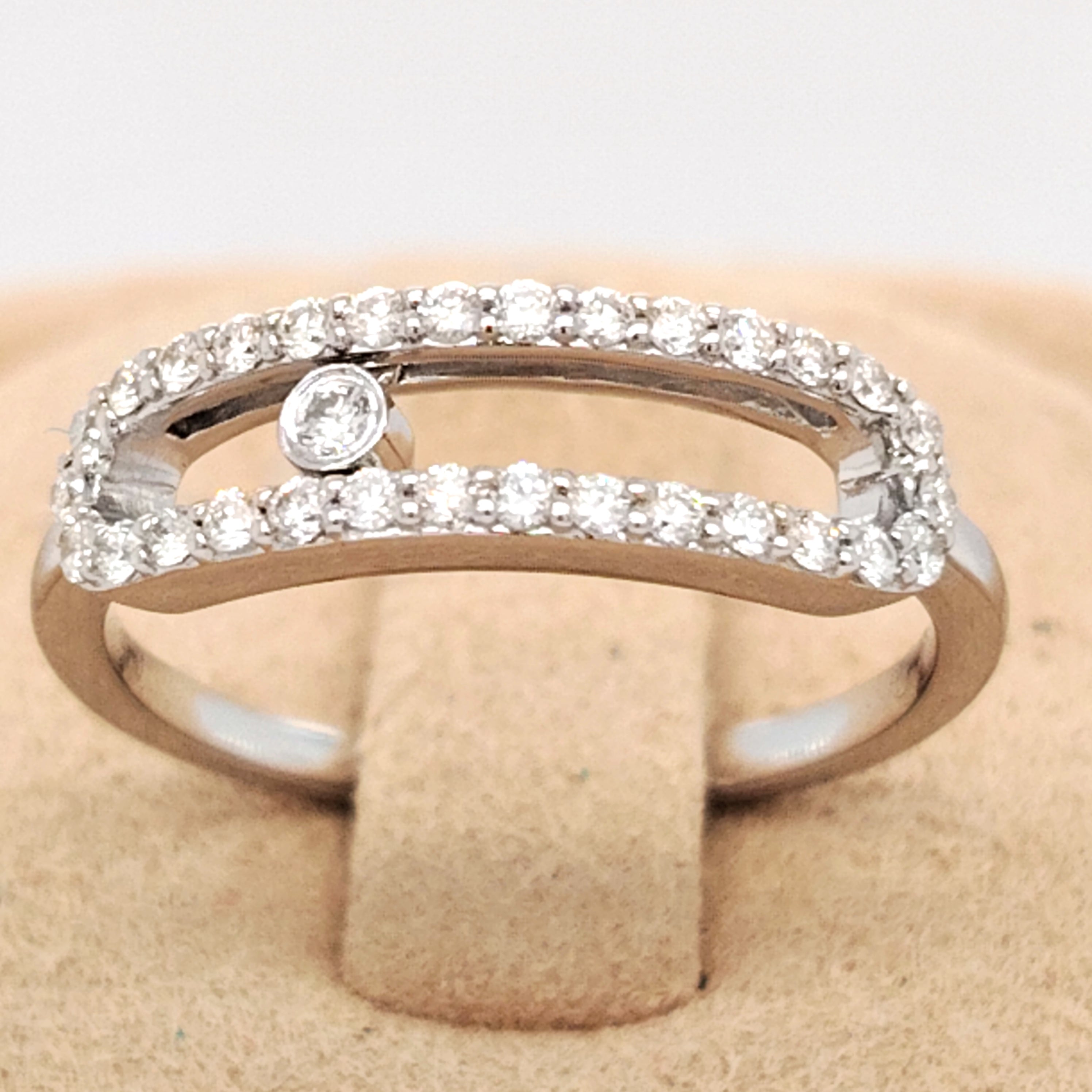 Timeless Sliding Diamond Ring