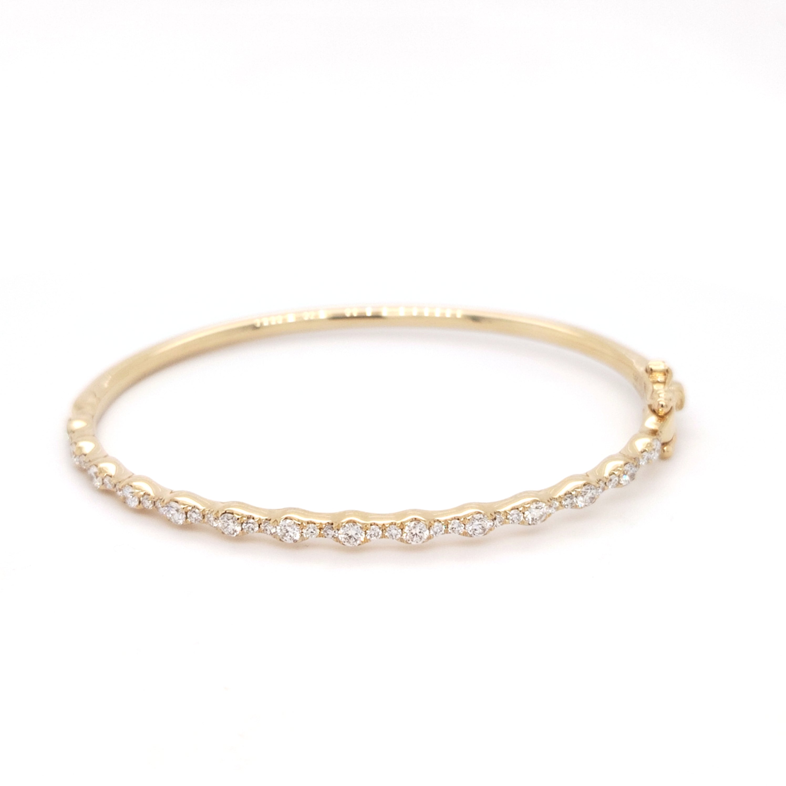 Classic Diamond Accent Bangle