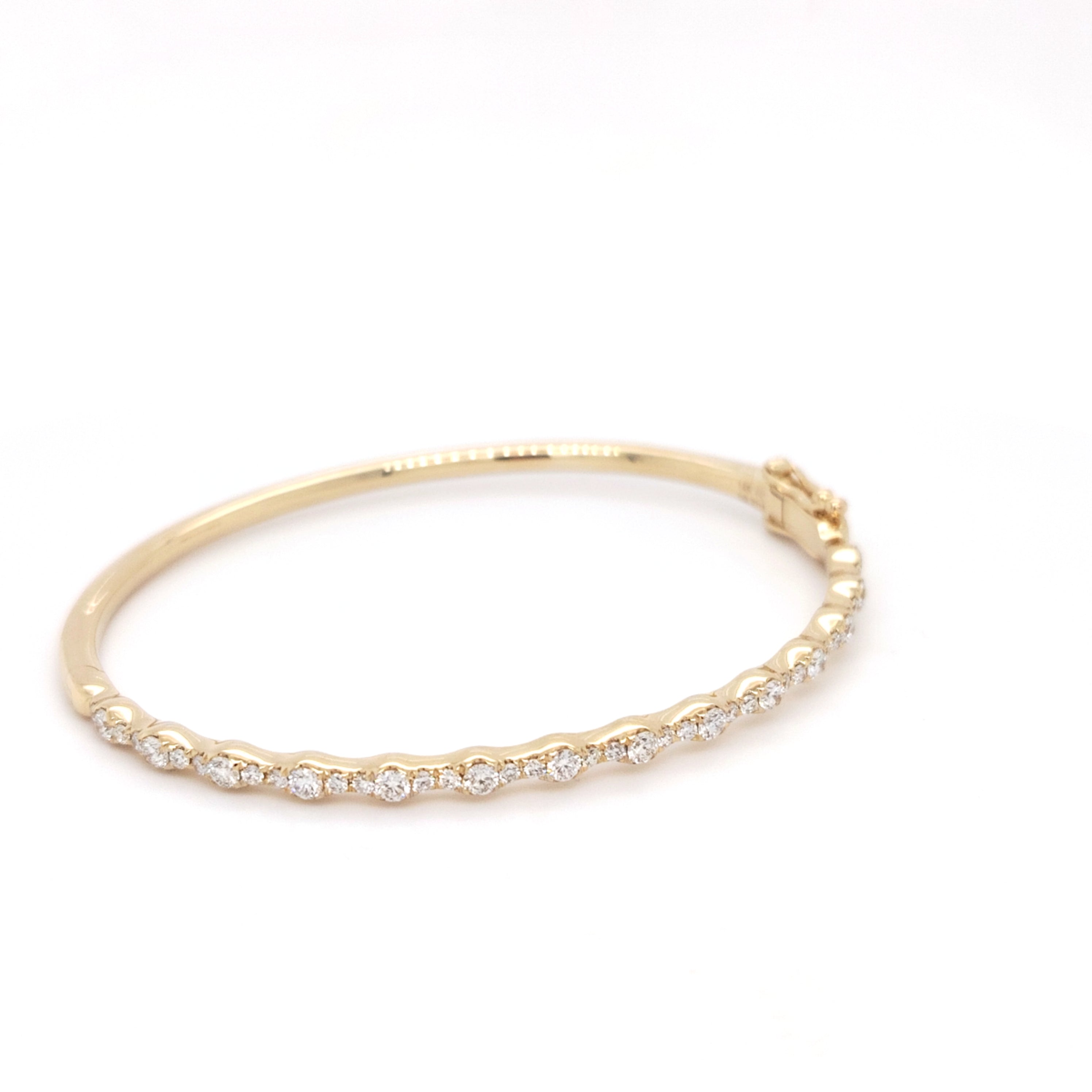 Classic Diamond Accent Bangle