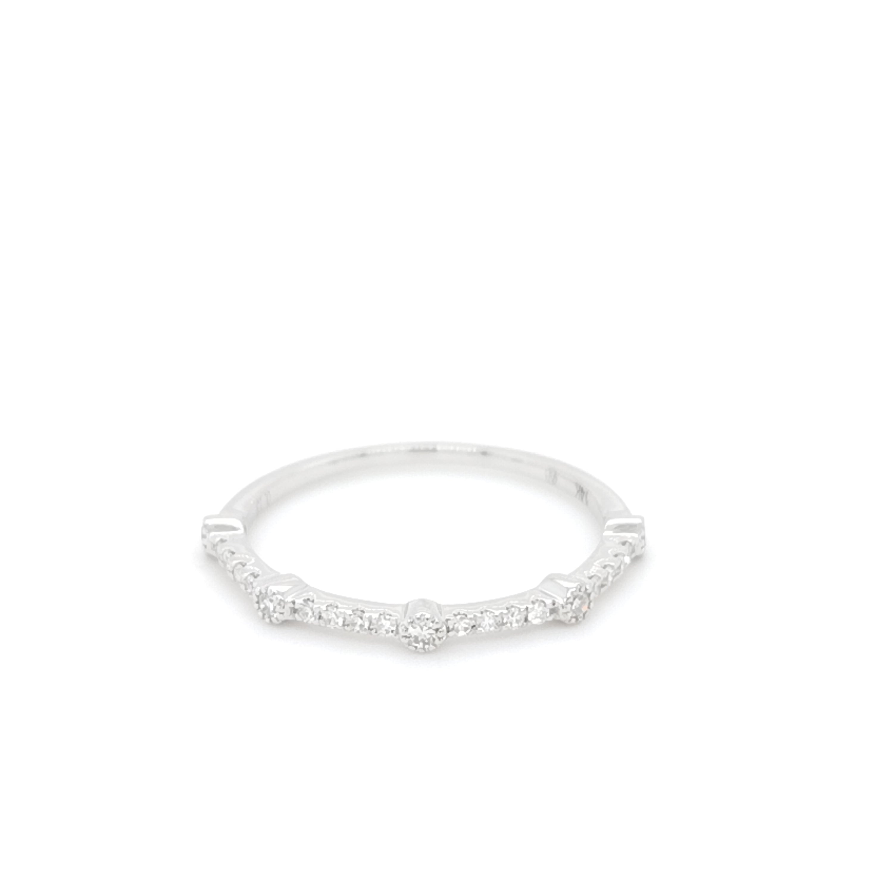 Subtle Elegance Diamond Band