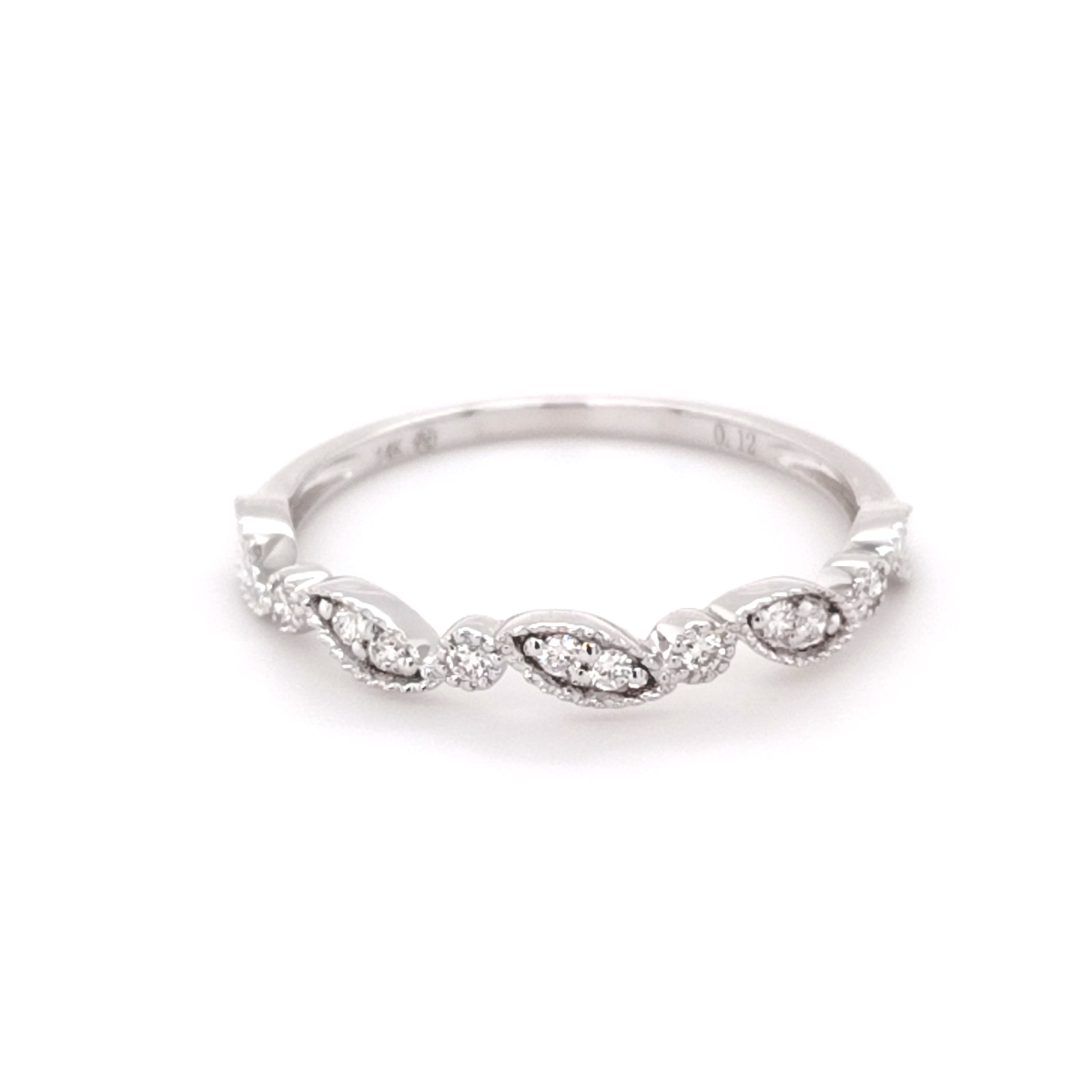 Twisted Elegance Diamond Ring
