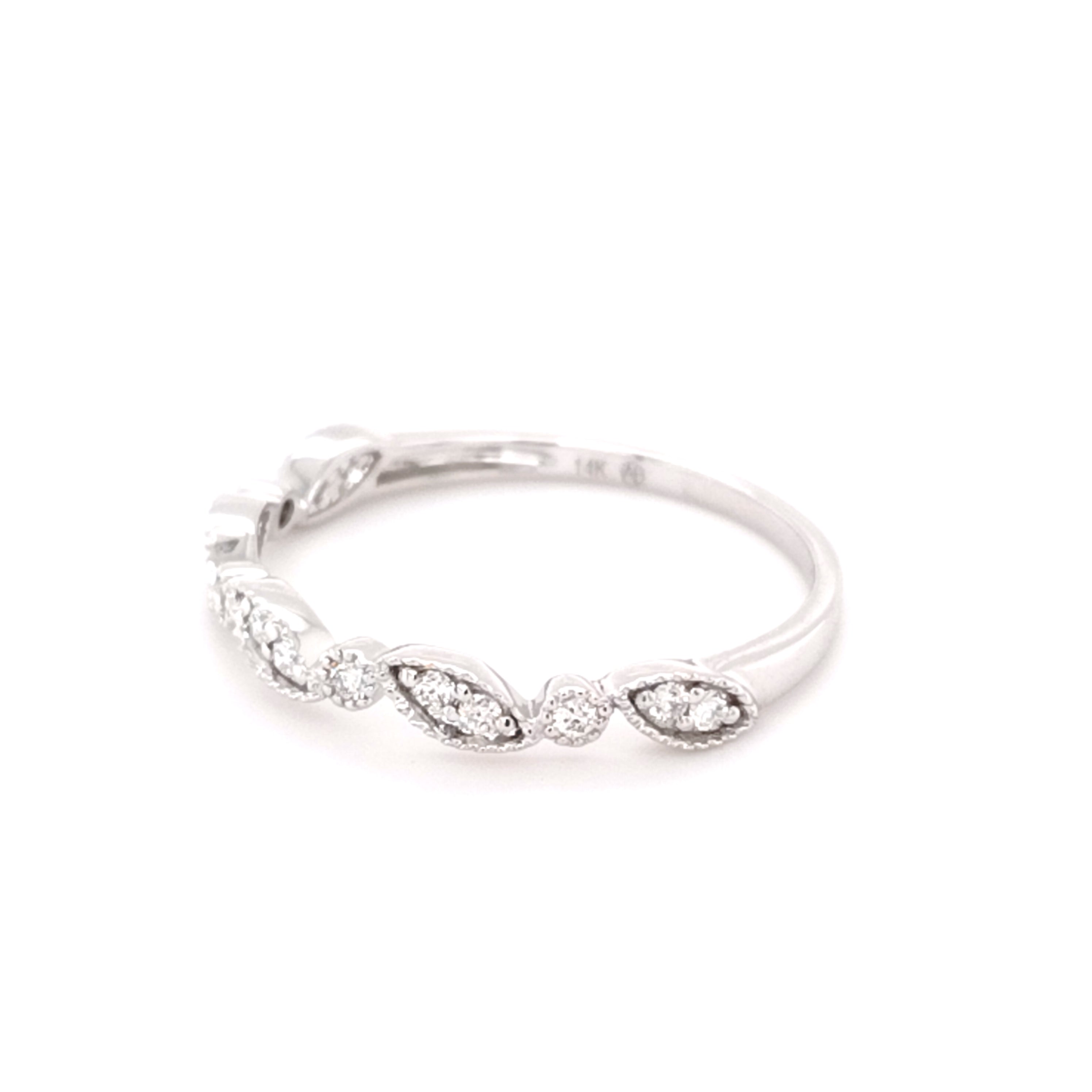Twisted Elegance Diamond Ring