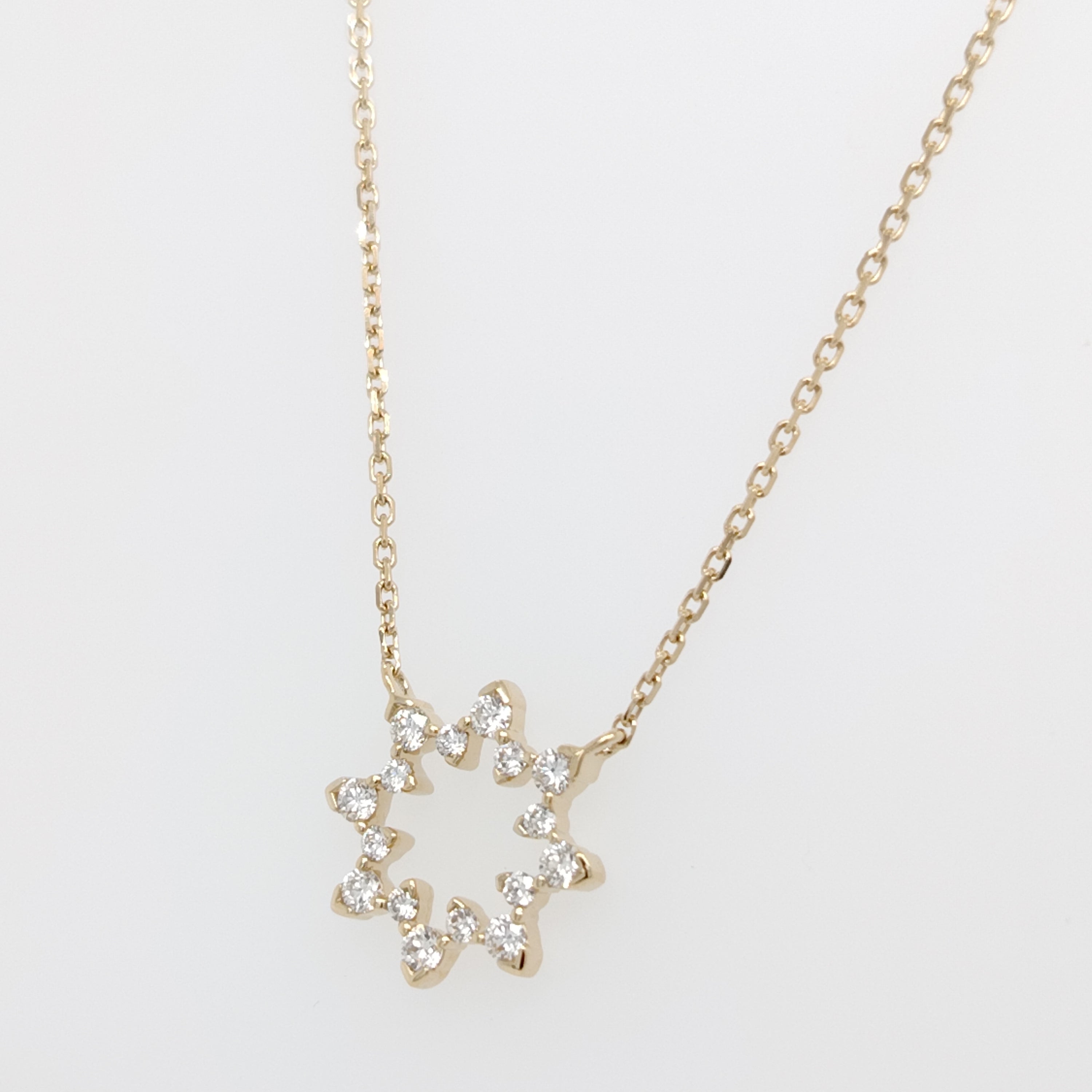 Starburst Diamond Pendant