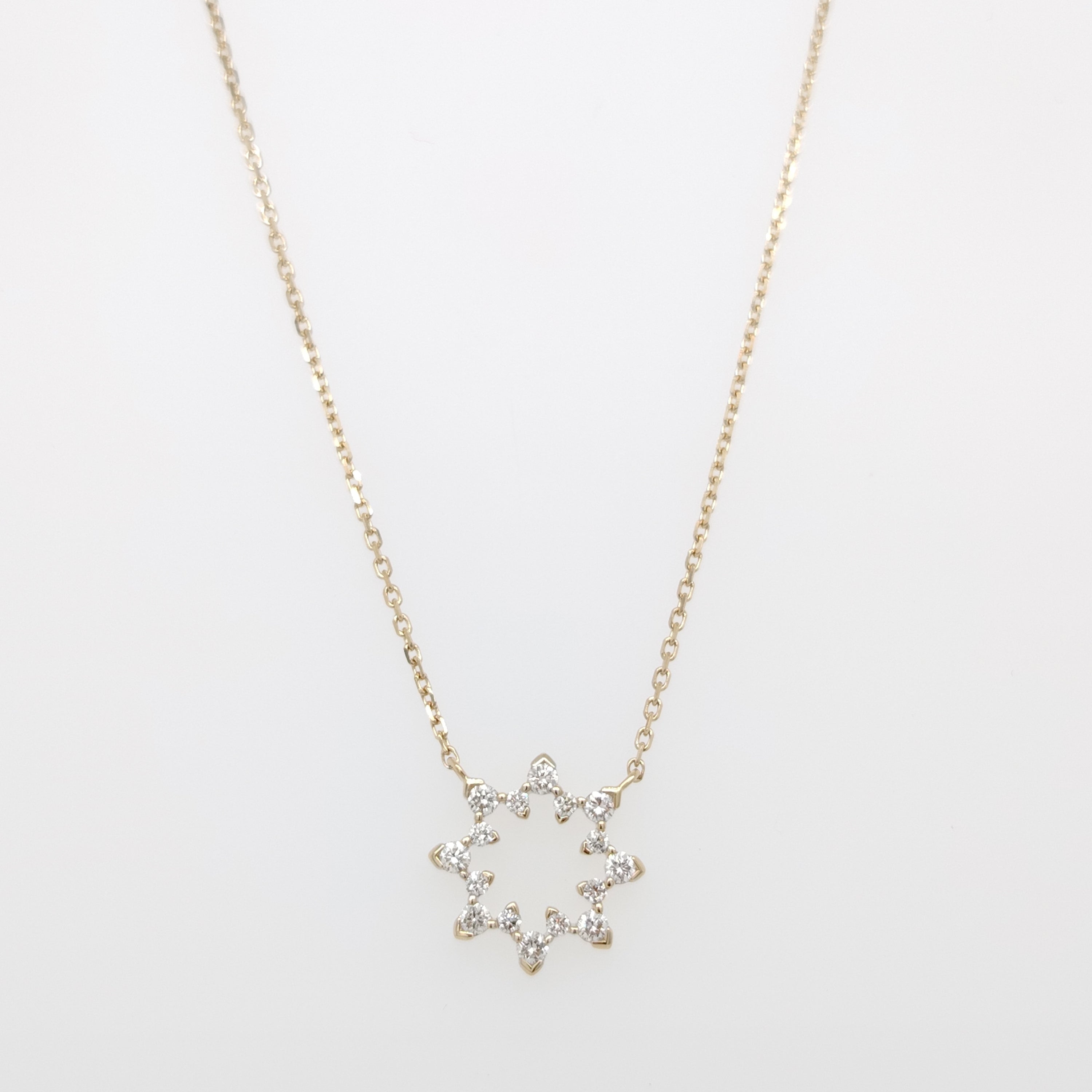 Starburst Diamond Pendant