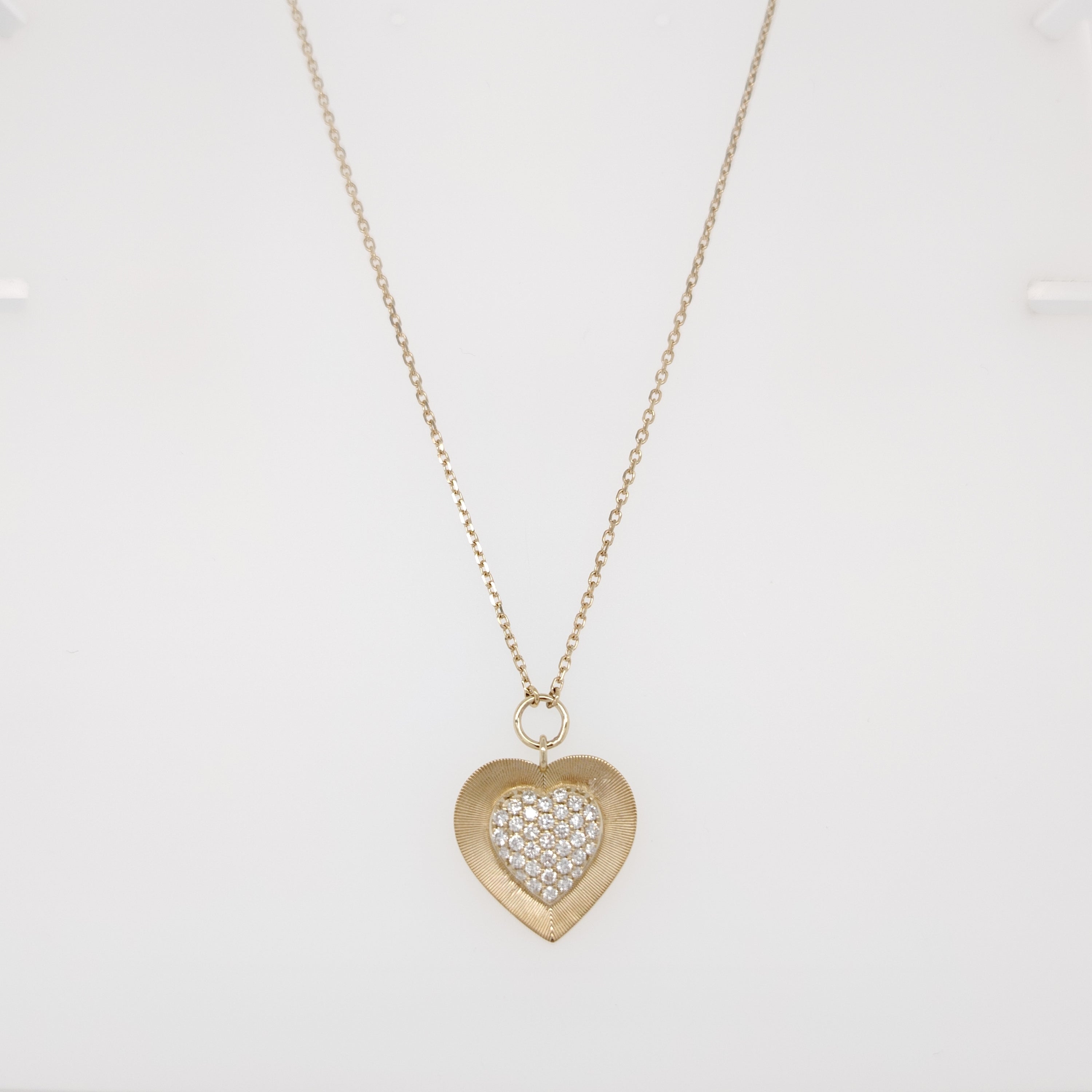 Eternal Heart Diamond Pendant