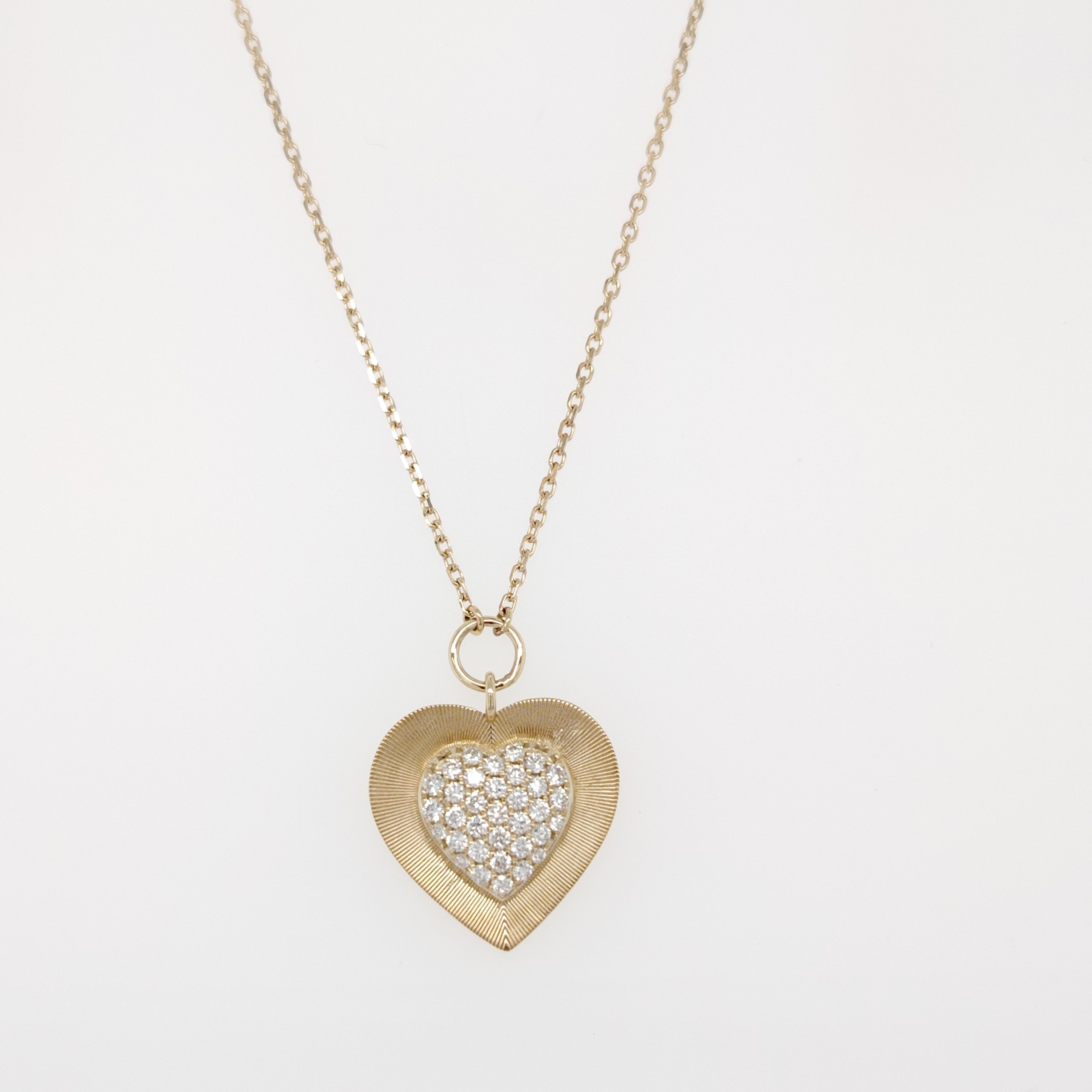 Eternal Heart Diamond Pendant