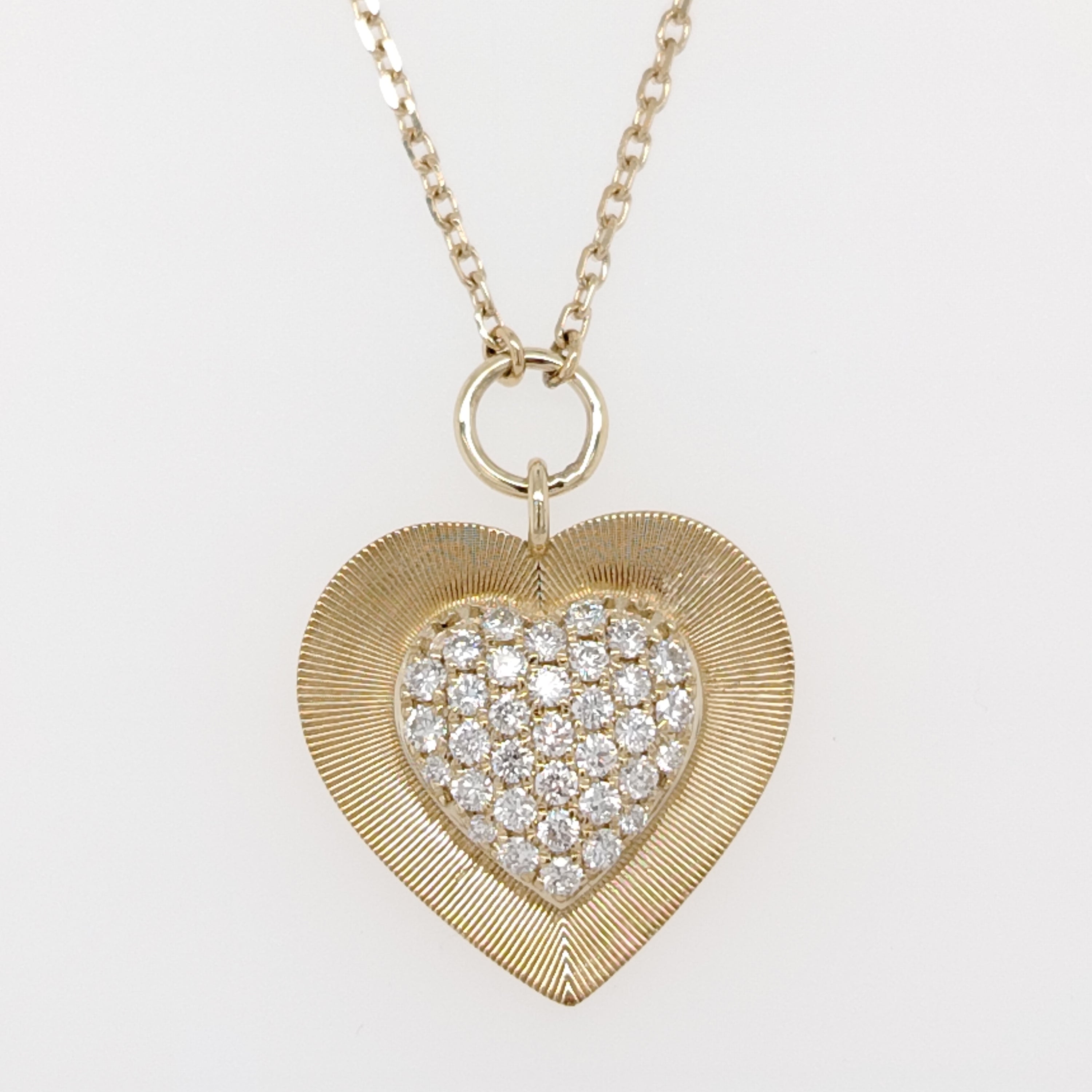 Eternal Heart Diamond Pendant