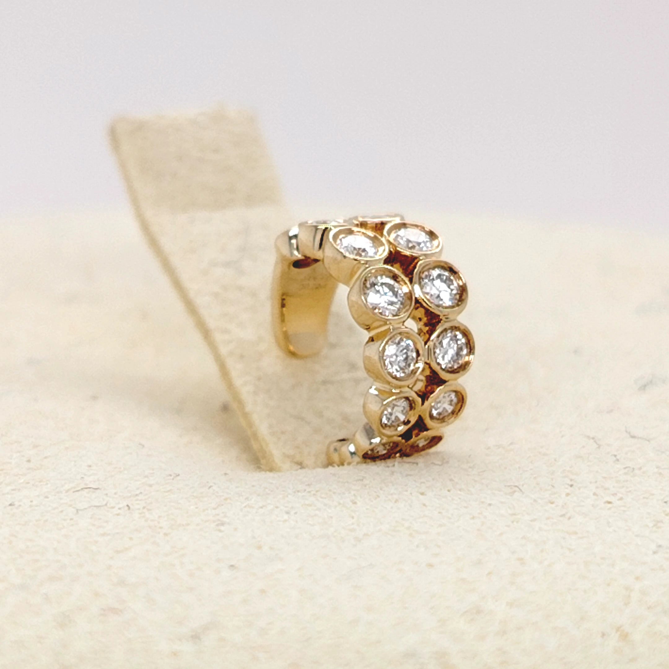 Lumière Diamond Cuff Earring