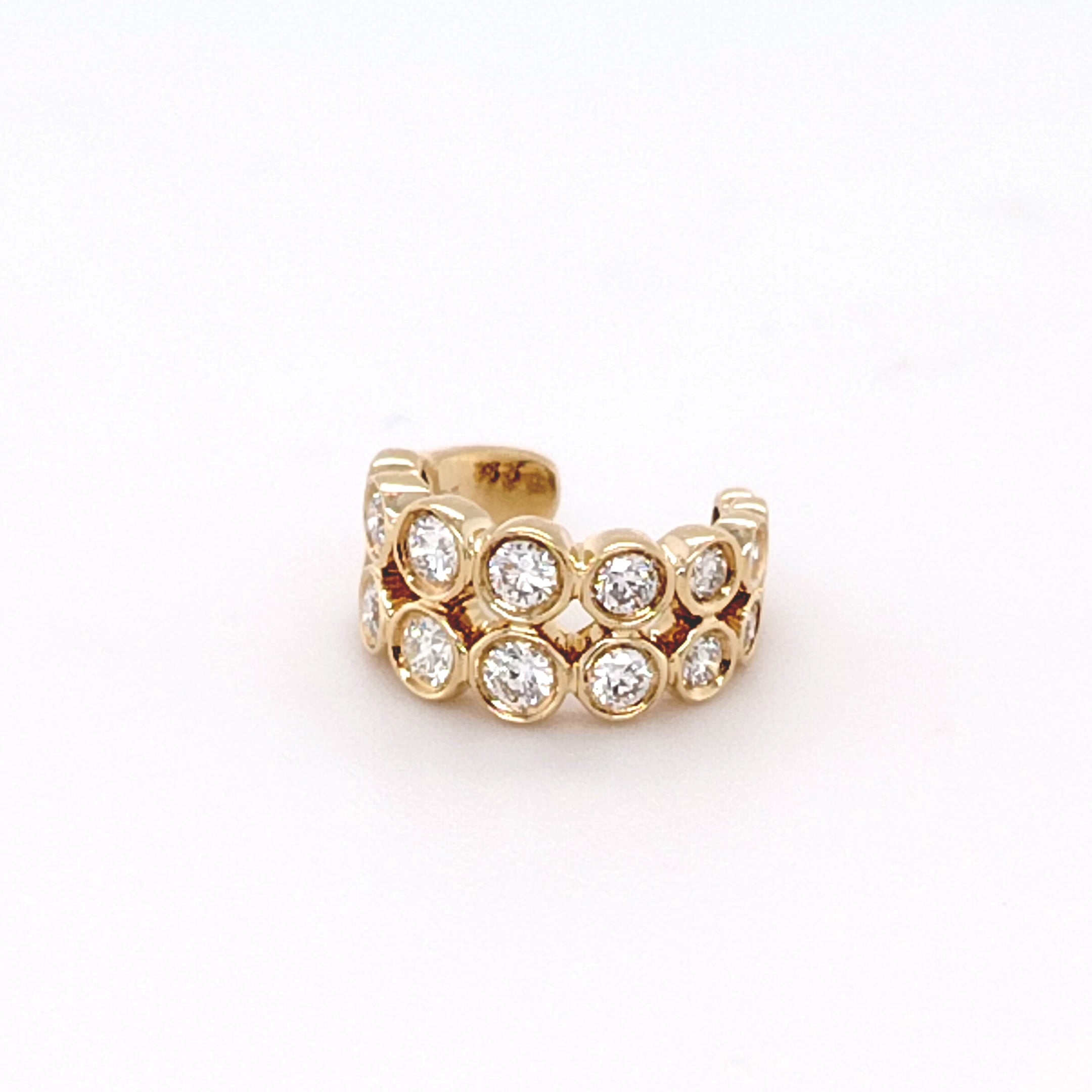Lumière Diamond Cuff Earring