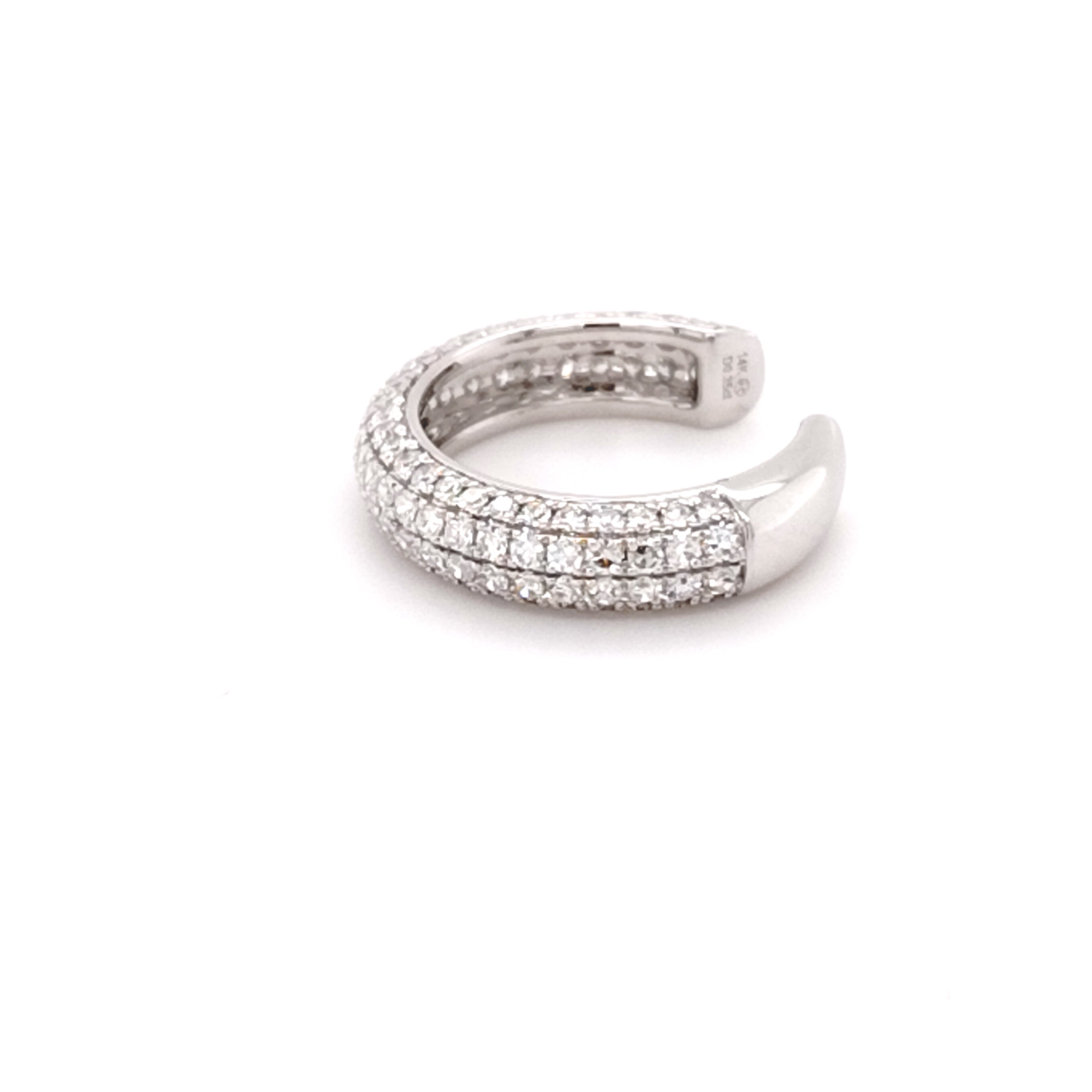 Celestial Pavé Diamond Cuff Earring