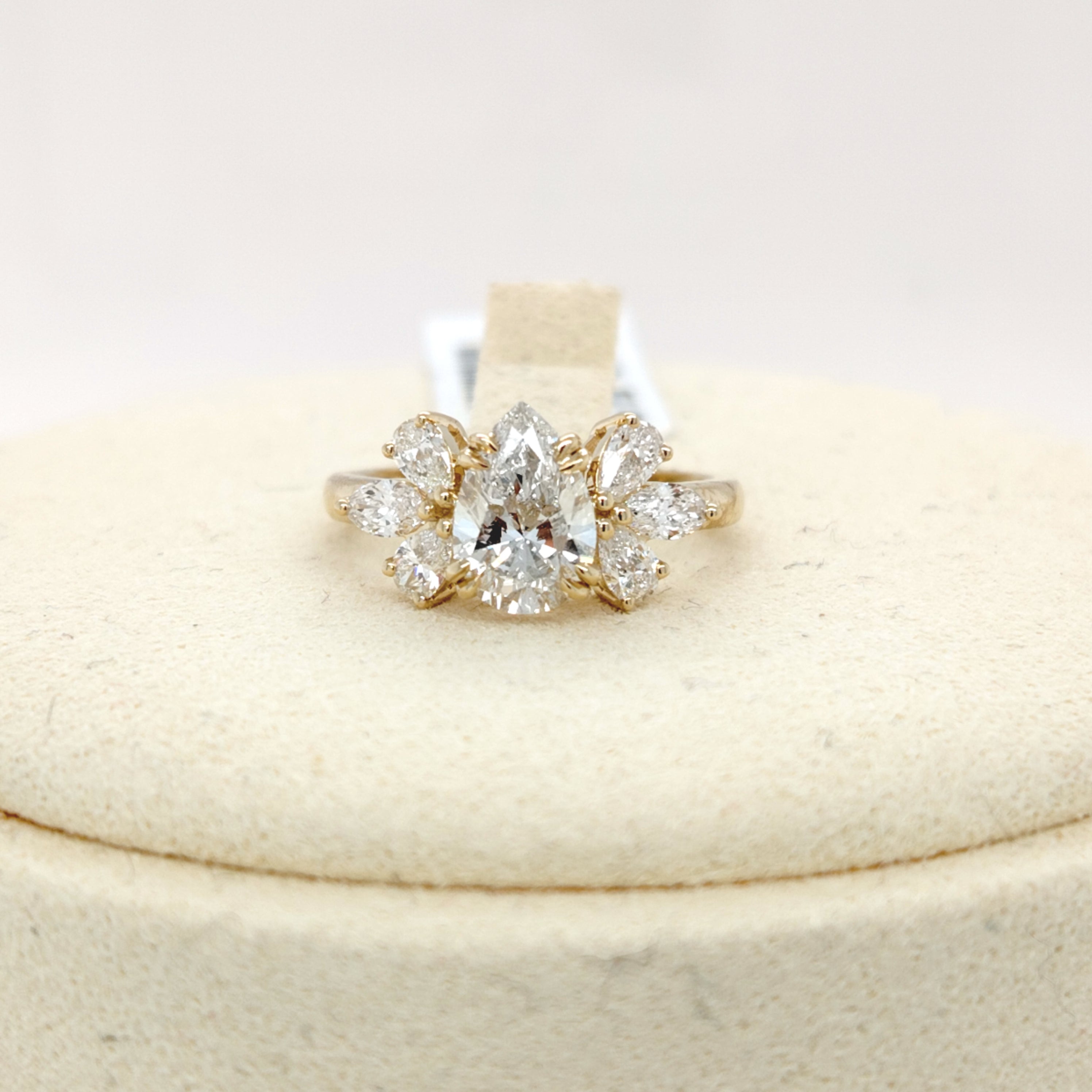 Pear Brilliance Diamond Ring