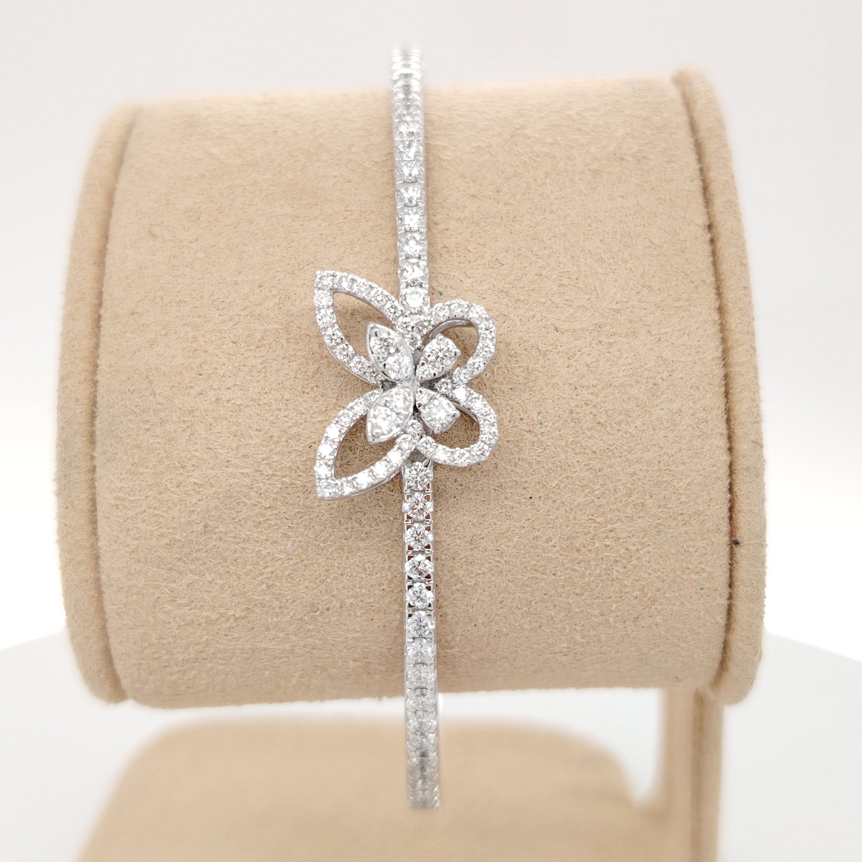 Diamond Butterfly Bracelet