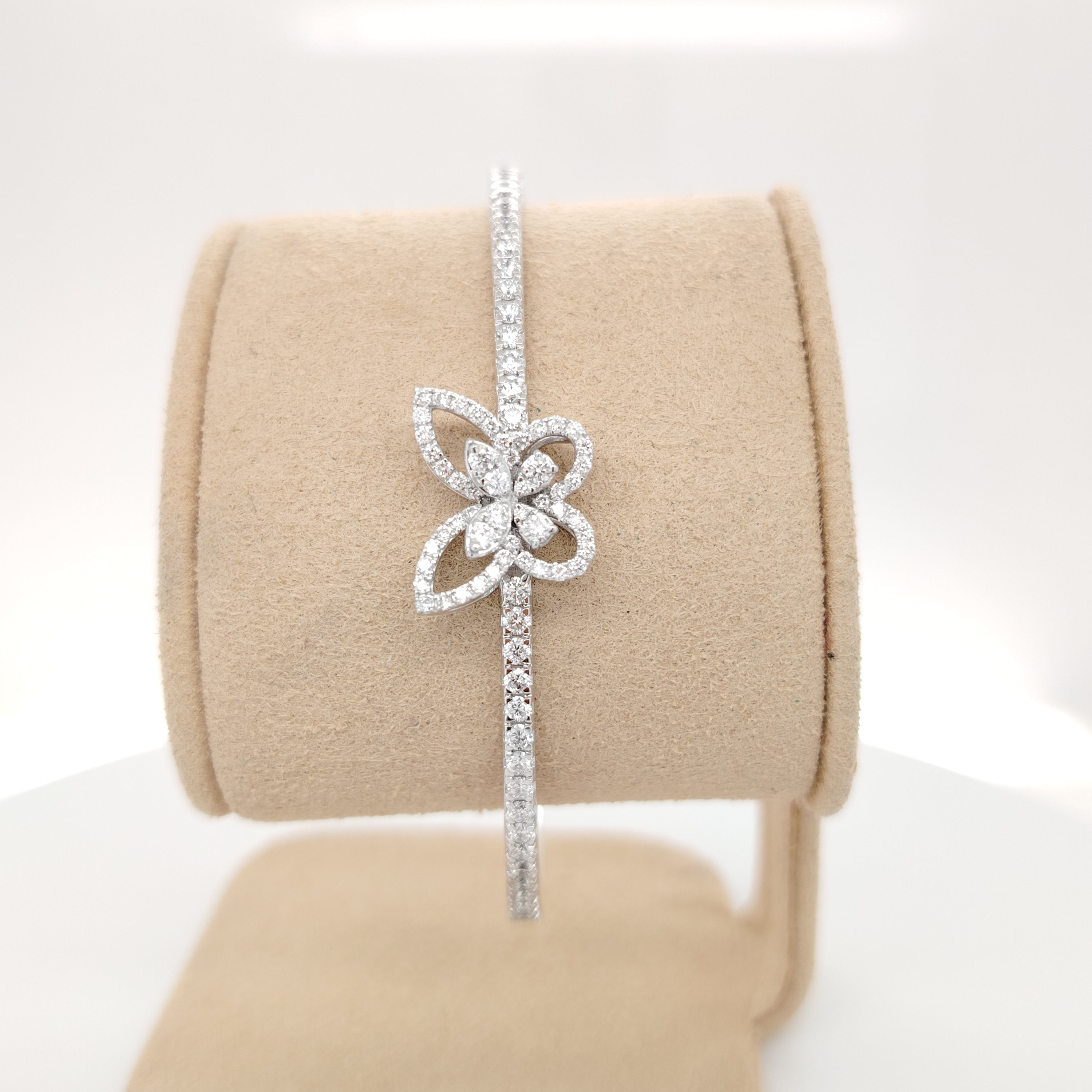Diamond Butterfly Bracelet