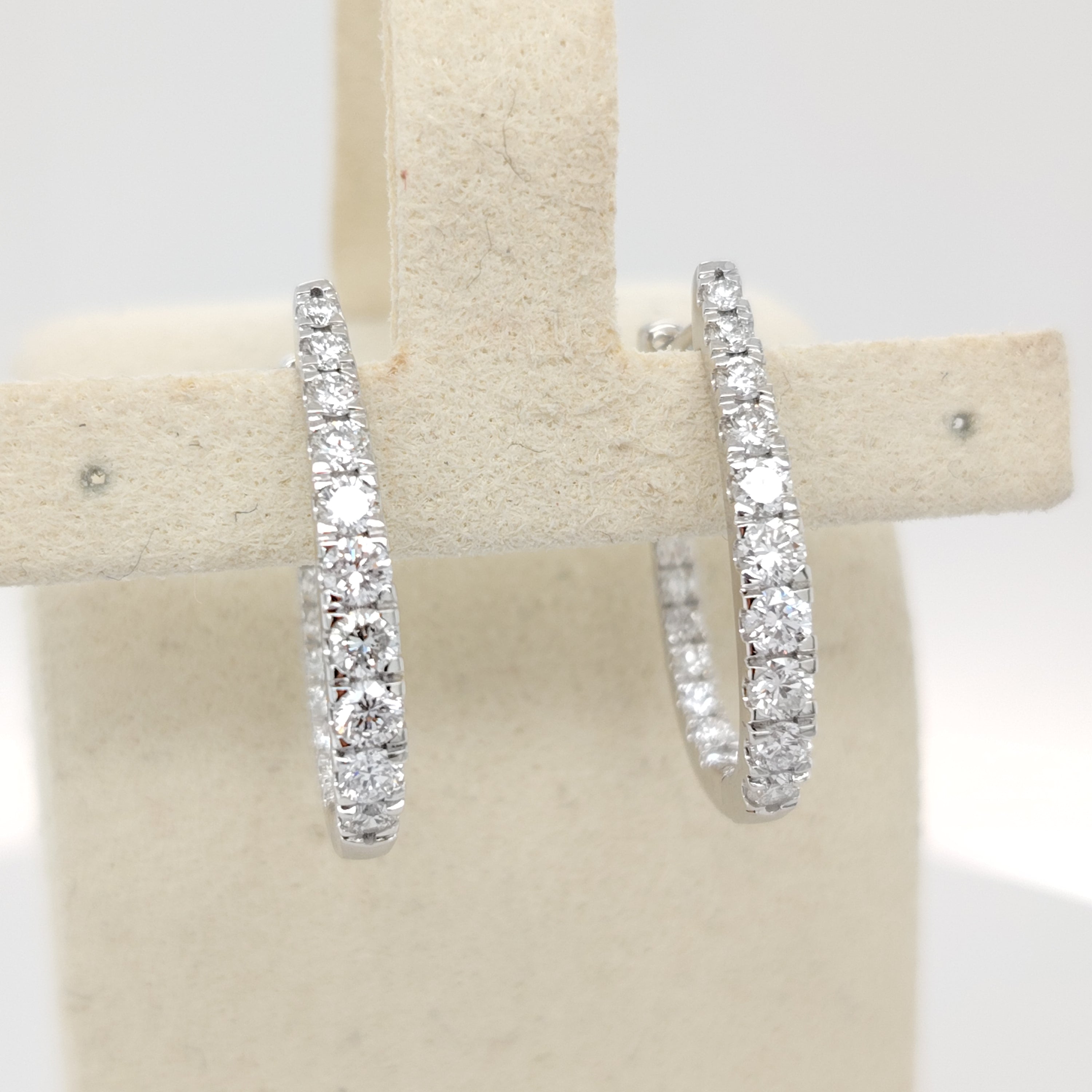 Luxe Pavé Inside-Out Hoops