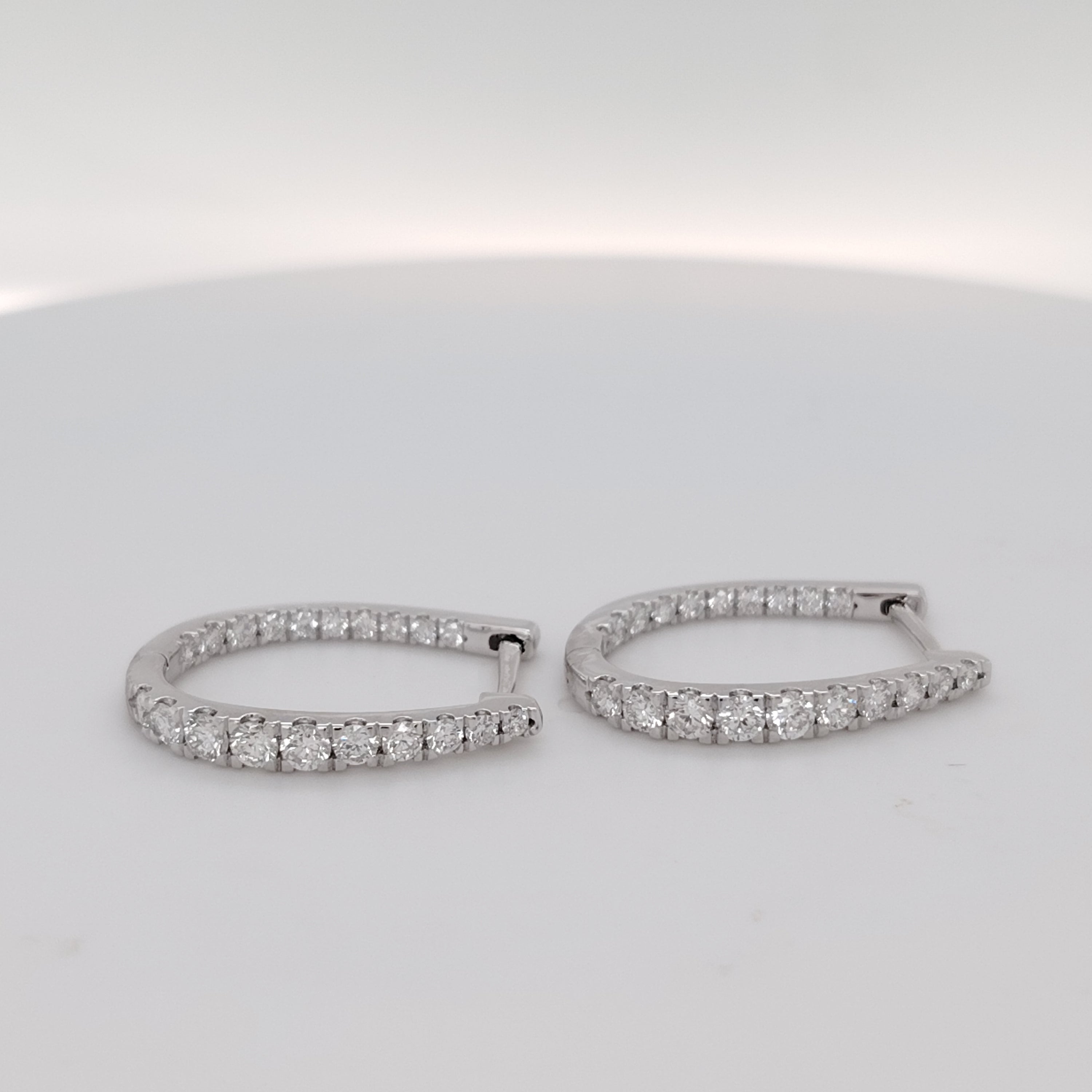 Luxe Pavé Inside-Out Hoops