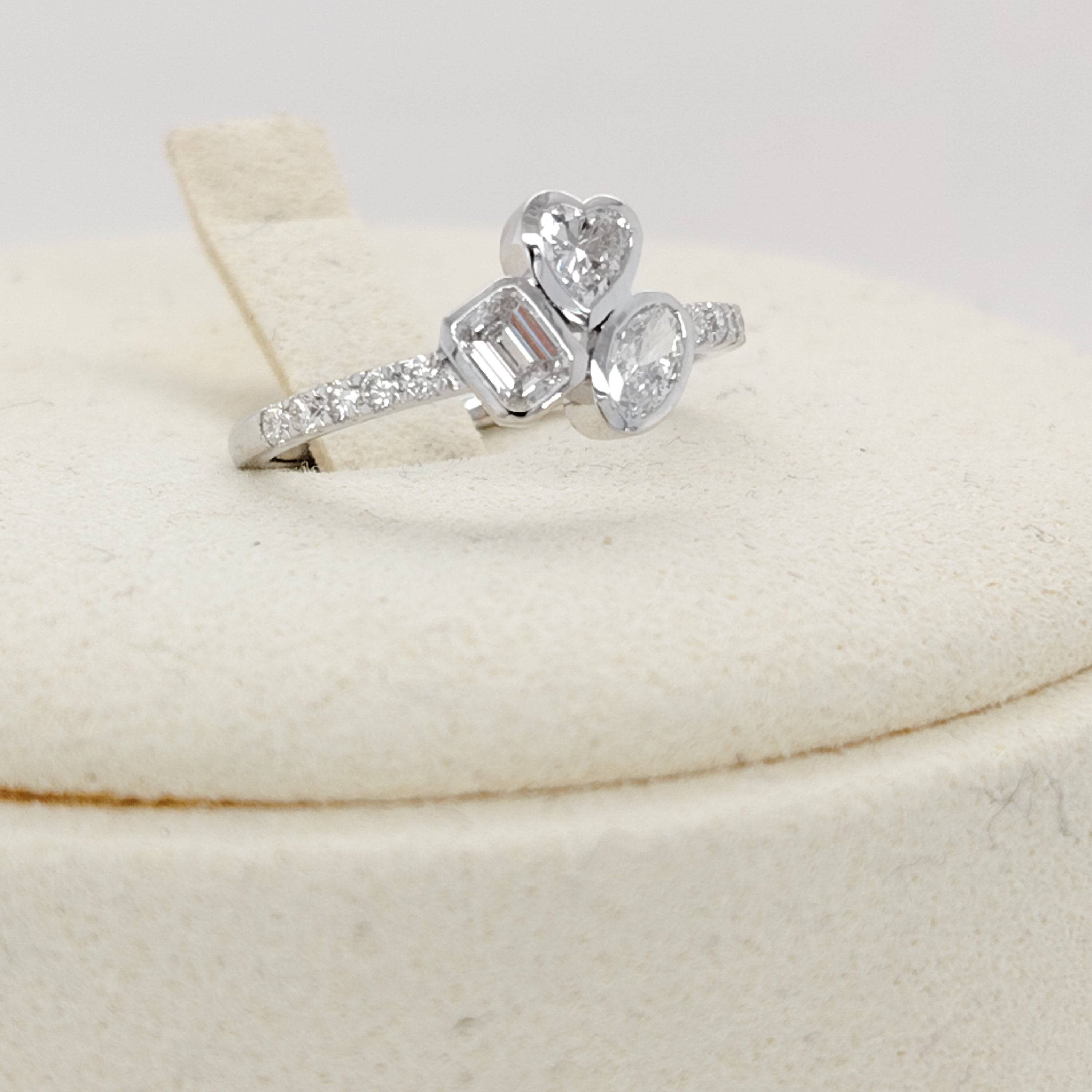 Multi-Shape Diamond Ring